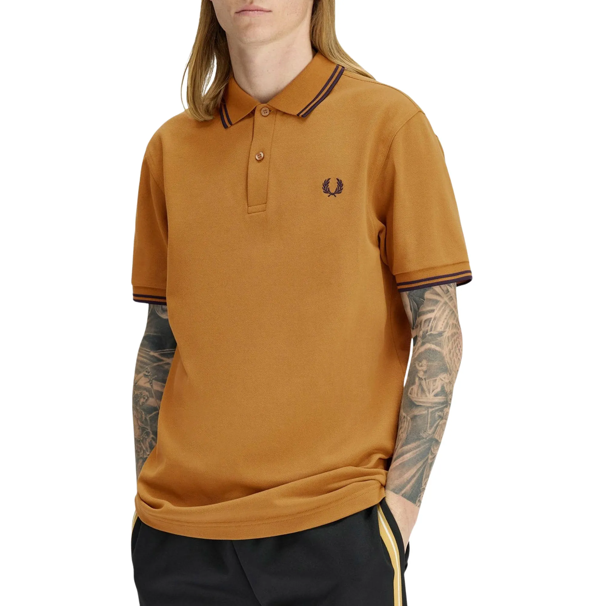 Fred Perry Twin Tipped Polo Heren