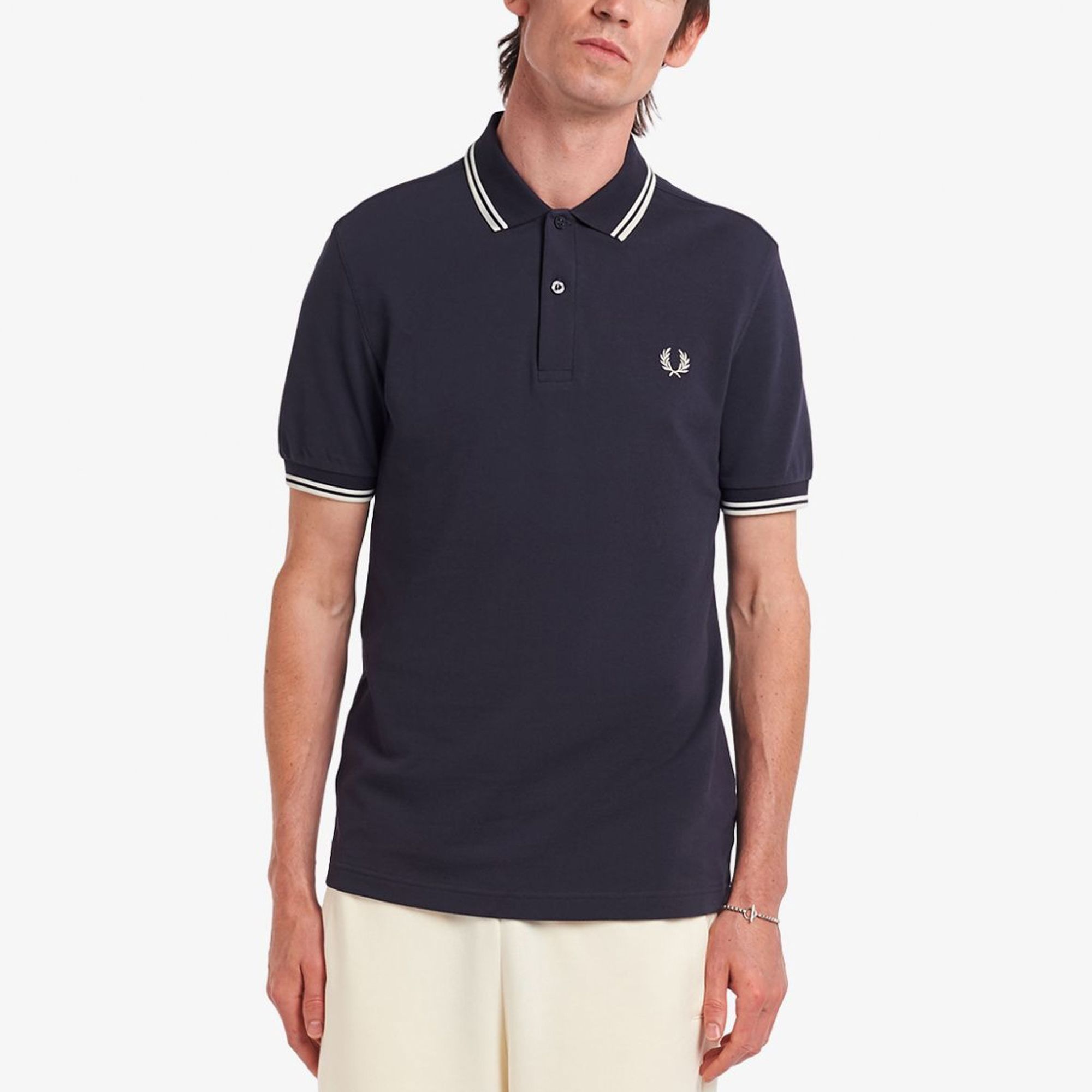 Fred Perry Twin Tipped Polo Heren
