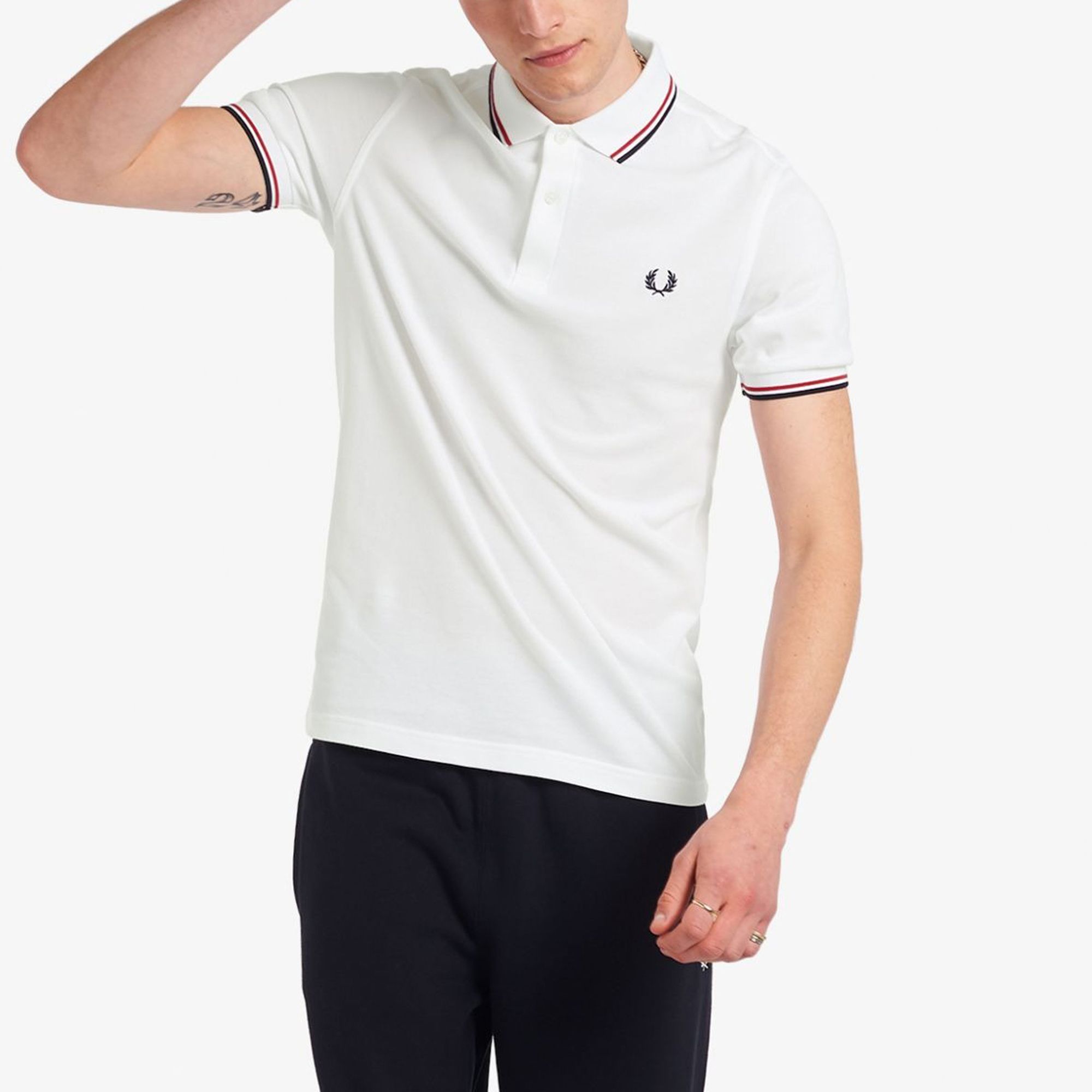 Fred Perry Twin Tipped Polo Heren