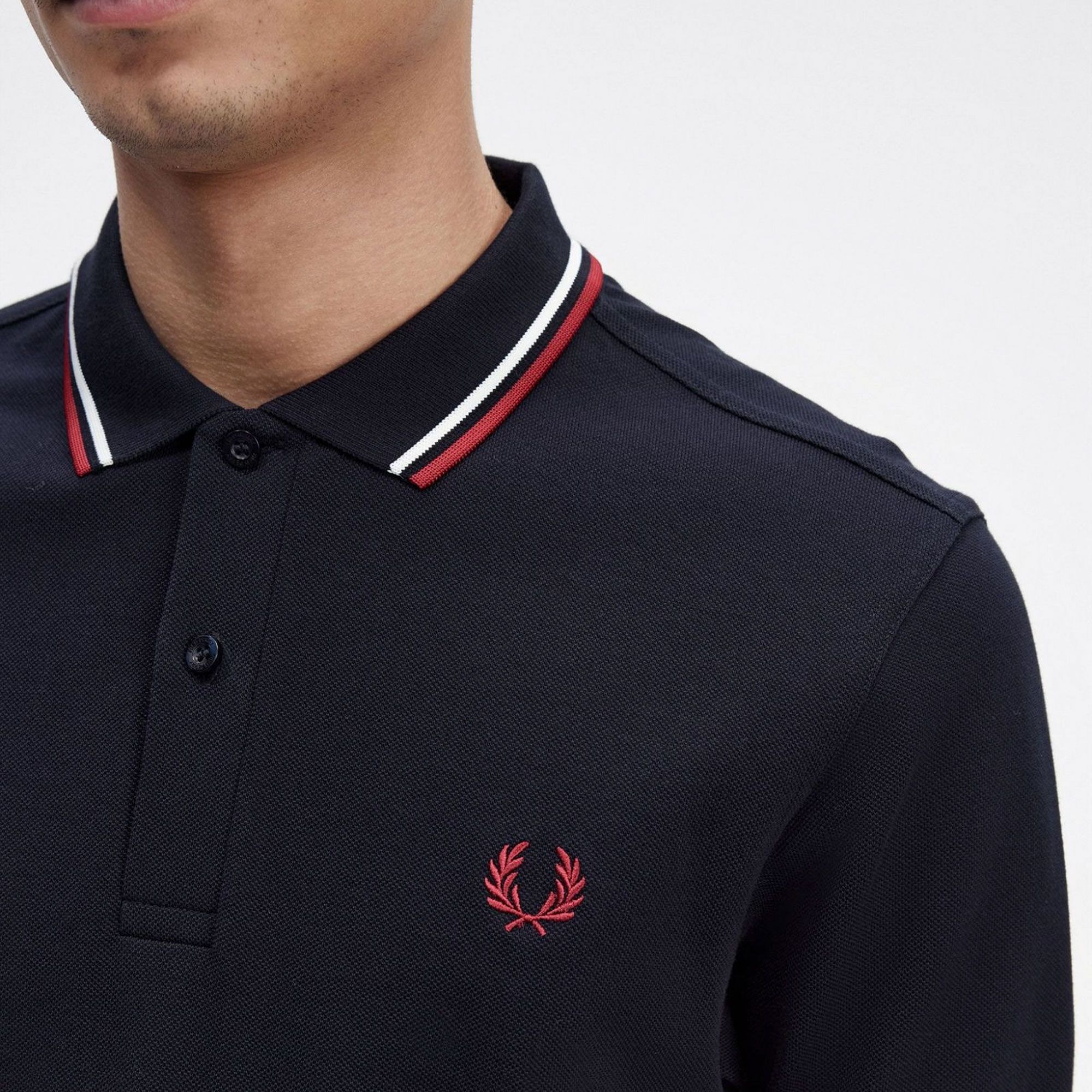 Fred Perry Twin Tipped Polo Heren