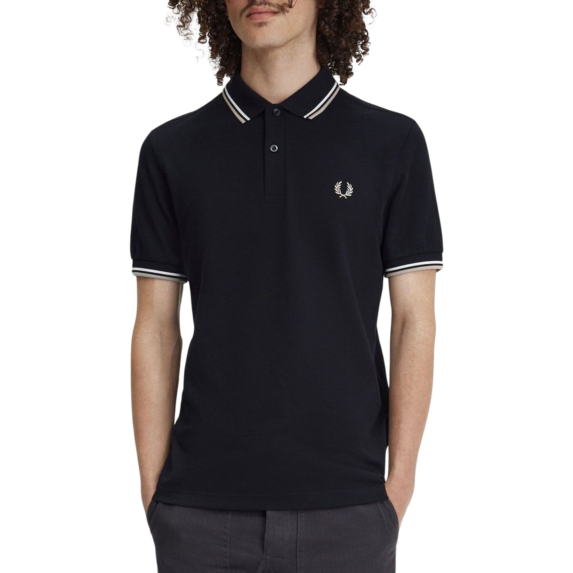 Fred Perry Twin Tipped Polo Heren