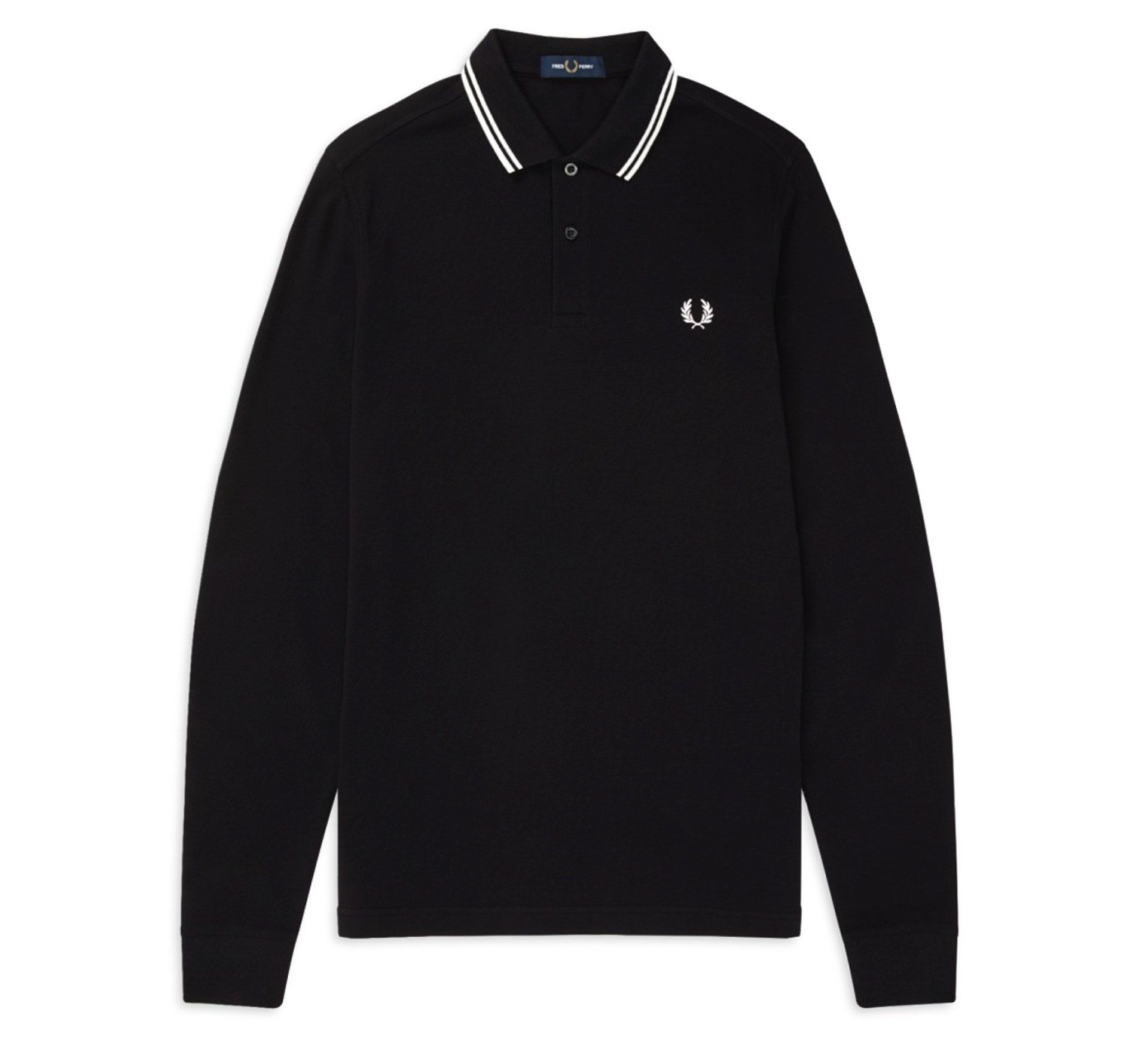 Fred Perry LS Twin Tipped Polo