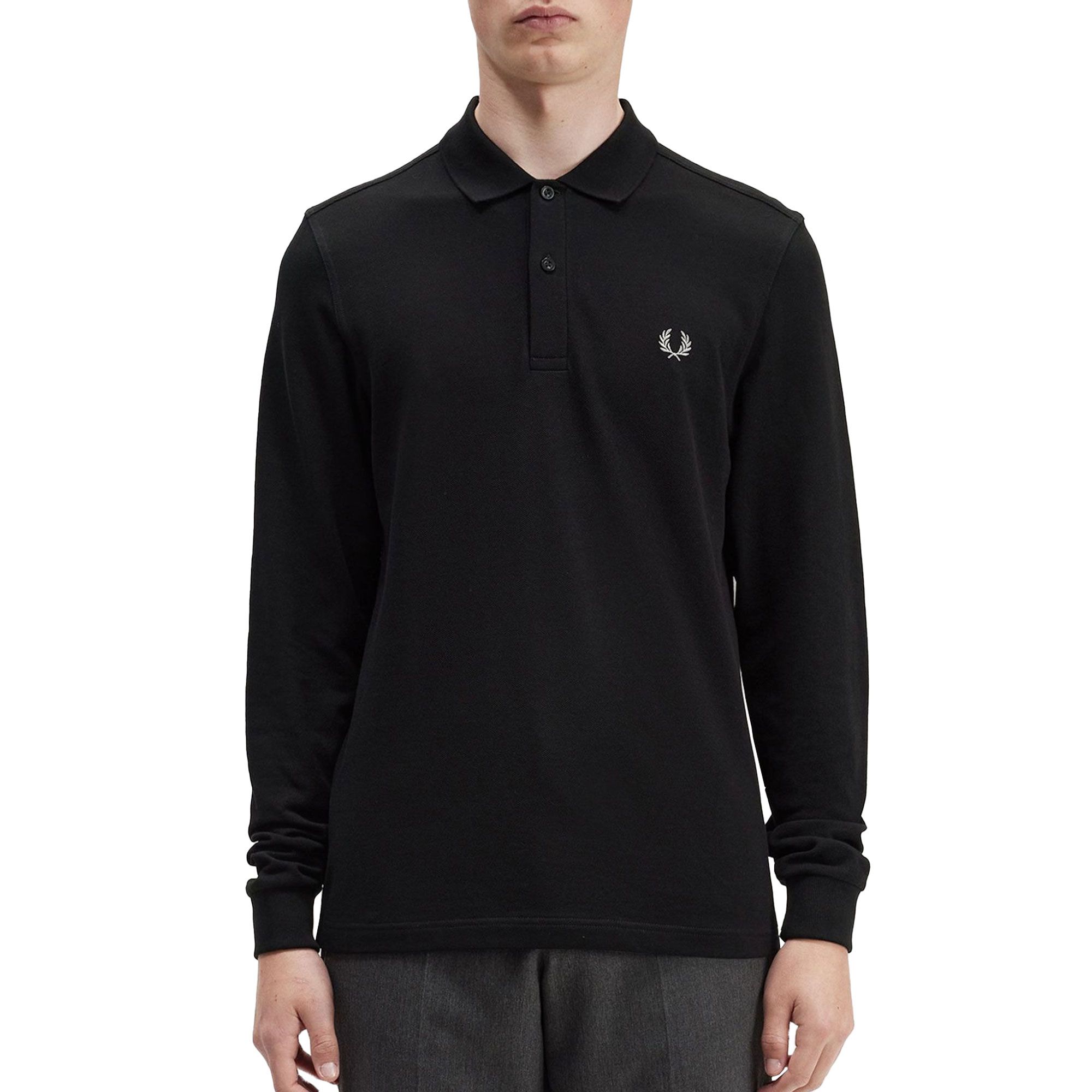 Fred Perry LS Plain Polo Heren