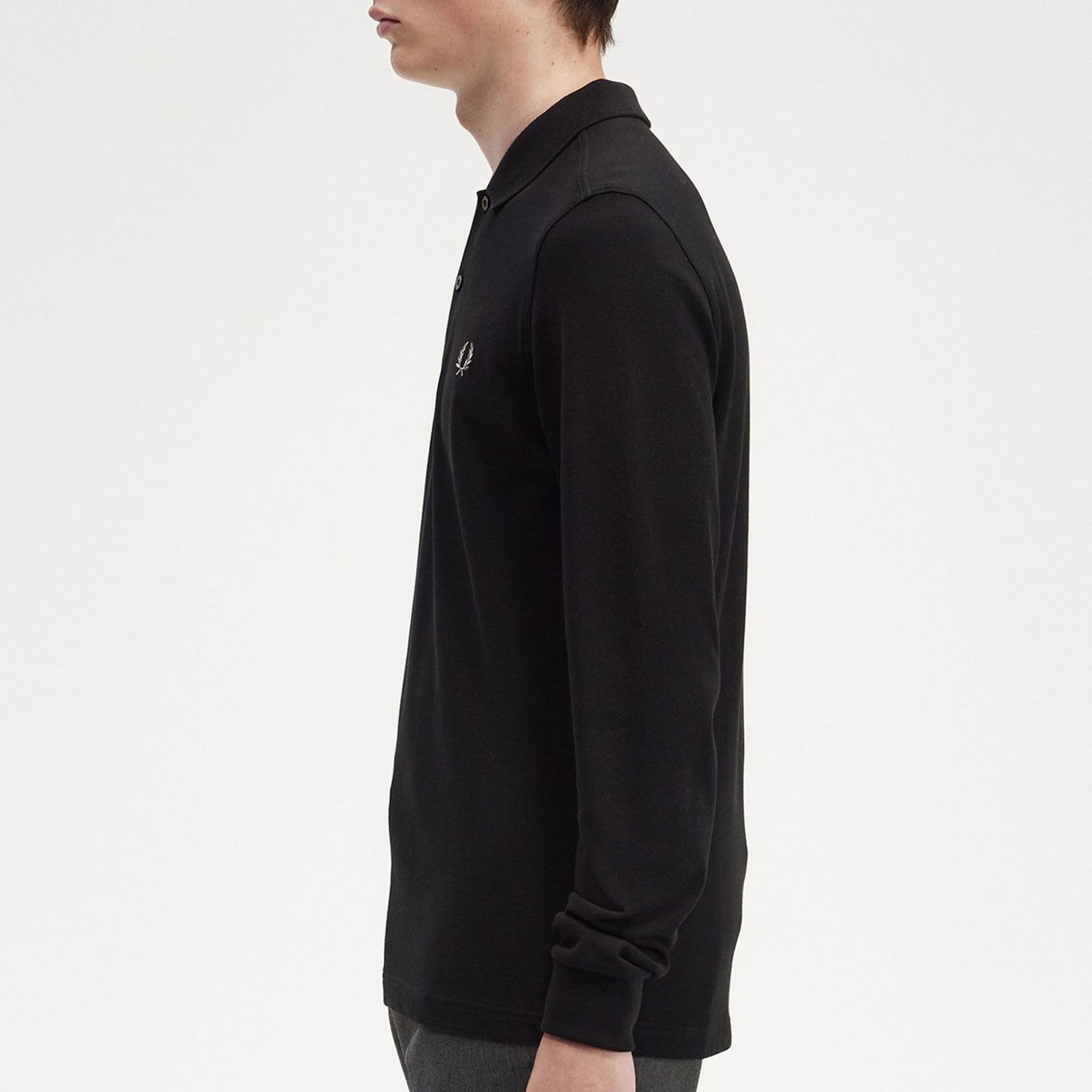 Fred Perry LS Plain Polo Heren