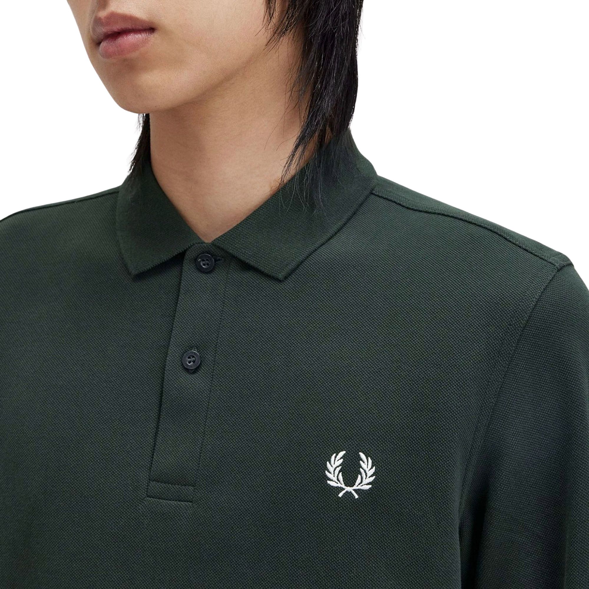 Fred Perry LS Plain Polo Heren