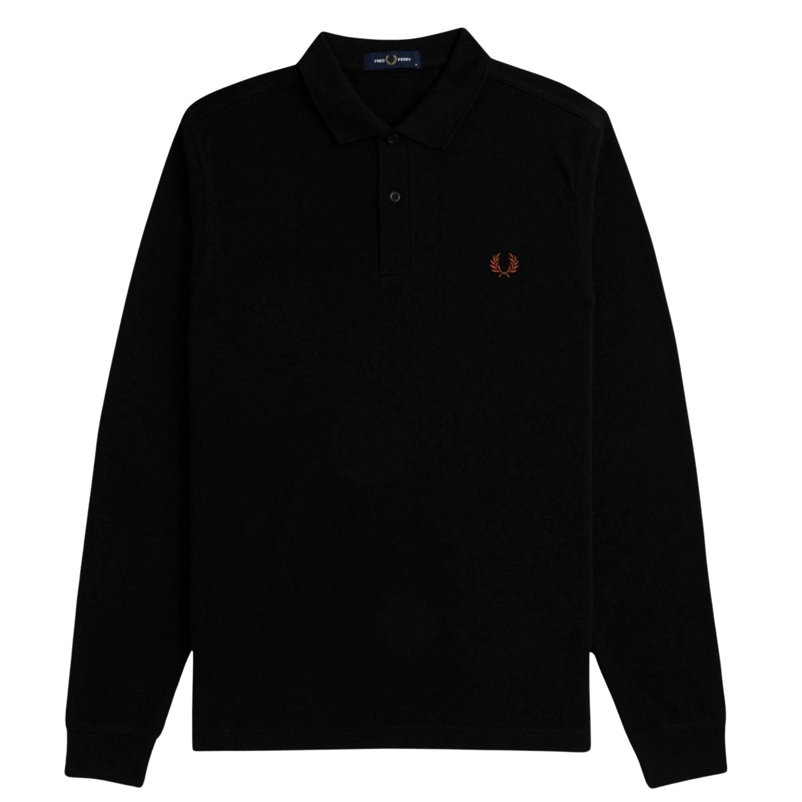 Polo T-shirt Fred Perry LS Plain