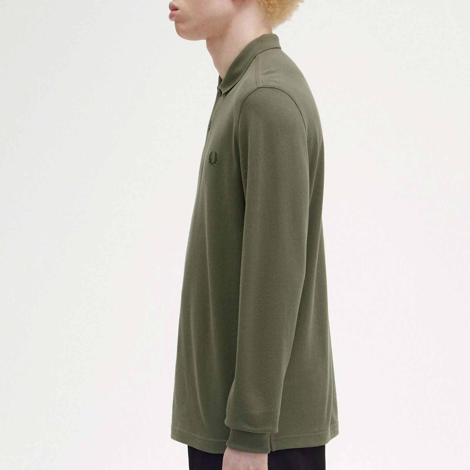 Fred Perry LS Plain Polo Heren