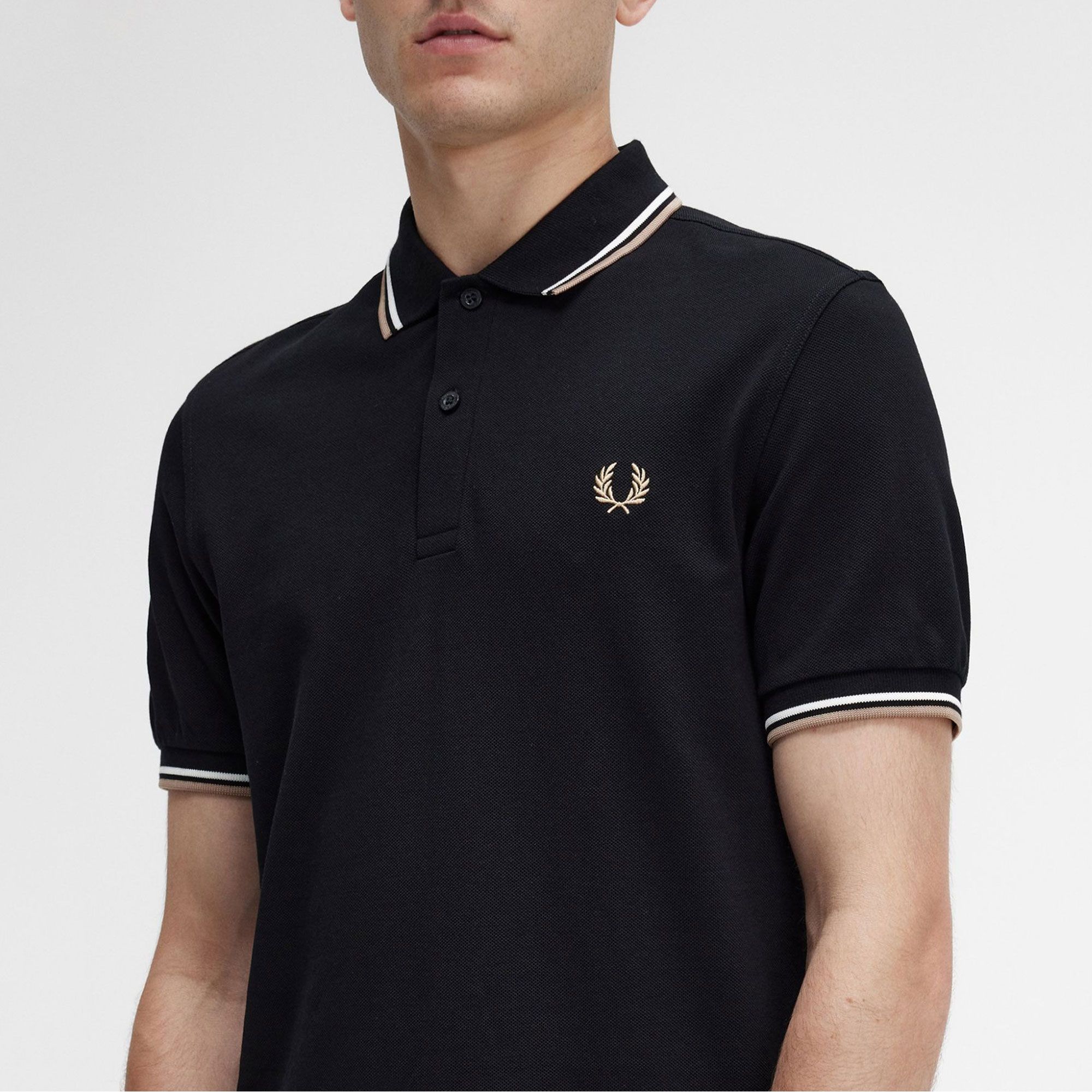 Fred Perry Twin Tipped Polo Shirt Men