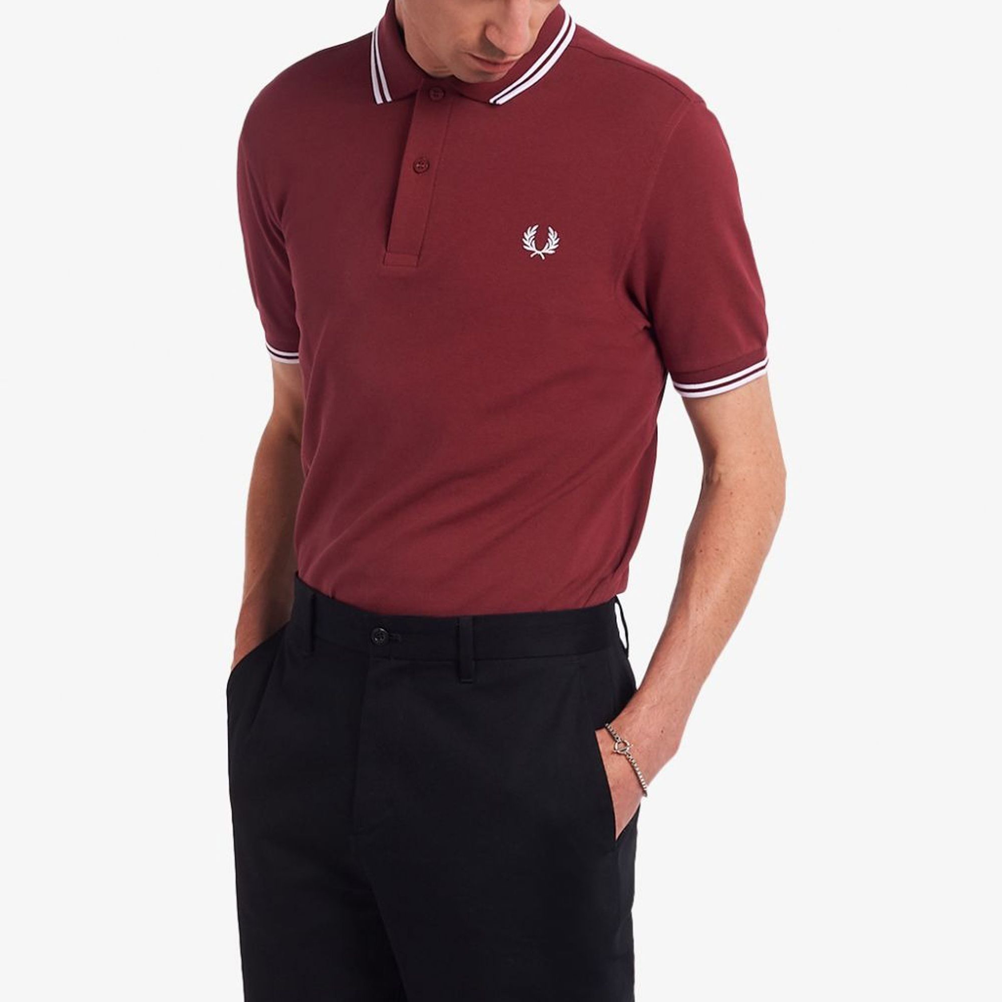Fred Perry Twin Tipped Polo Heren