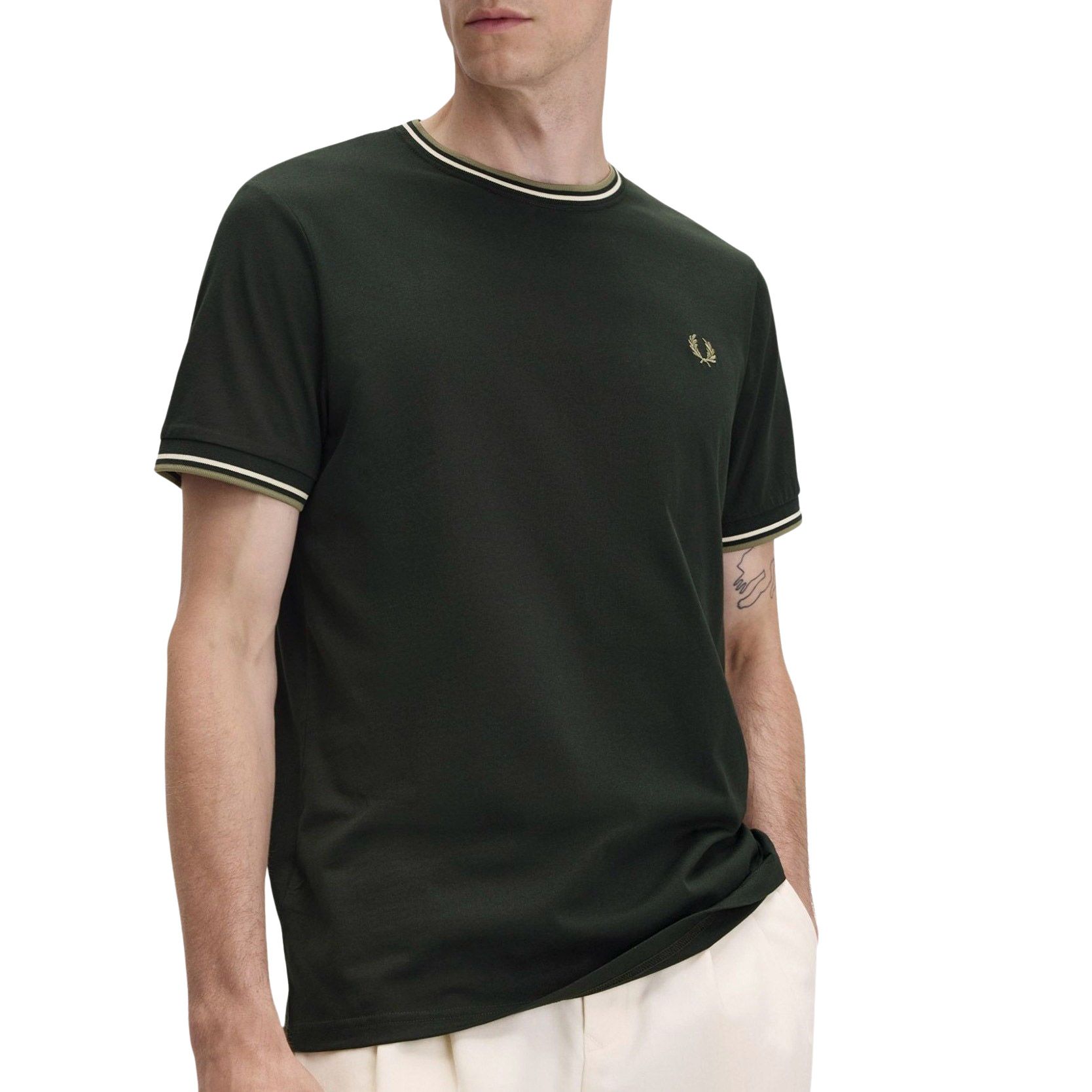 Fred Perry Twin Tipped Shirt Heren
