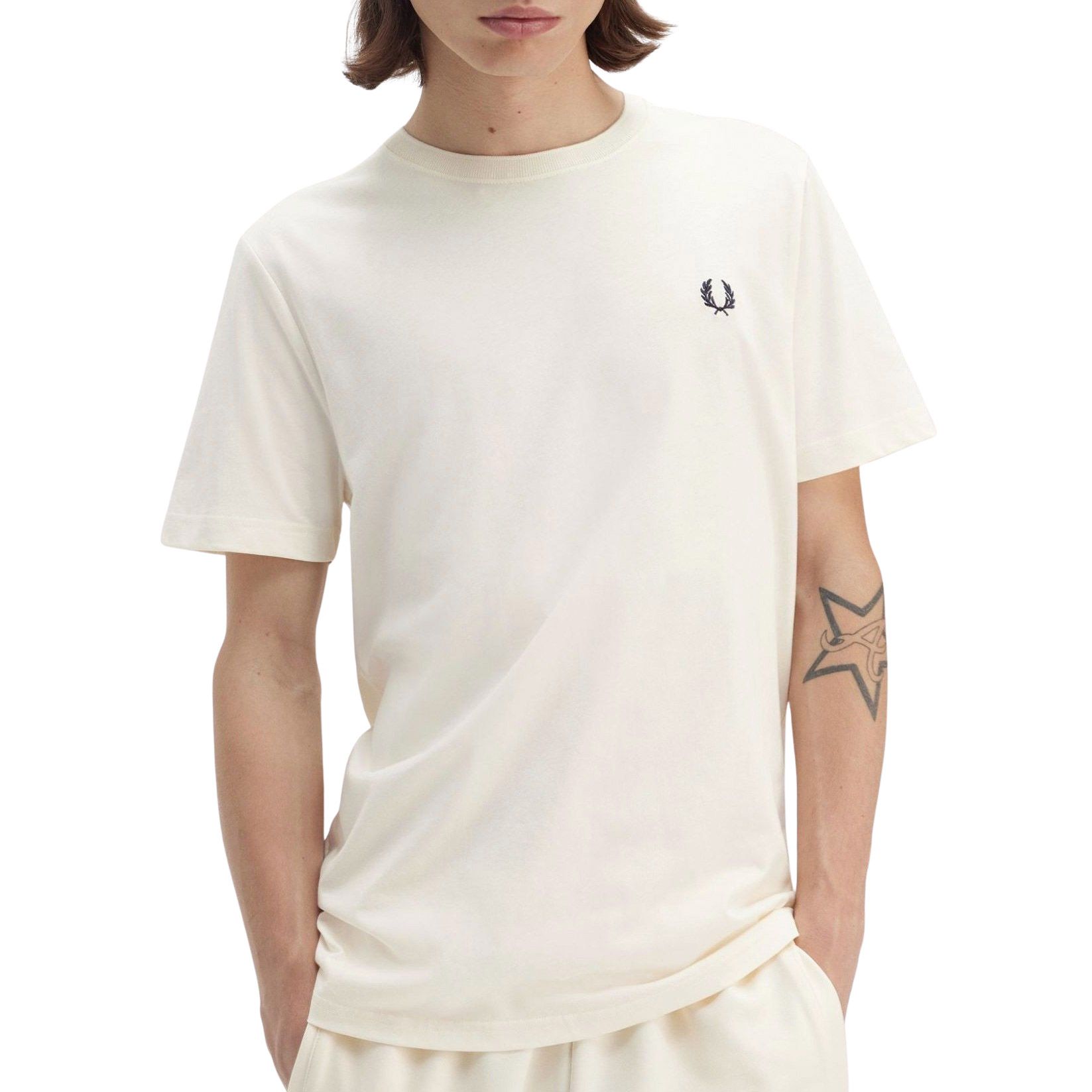 Fred Perry Crew Neck Shirt Heren