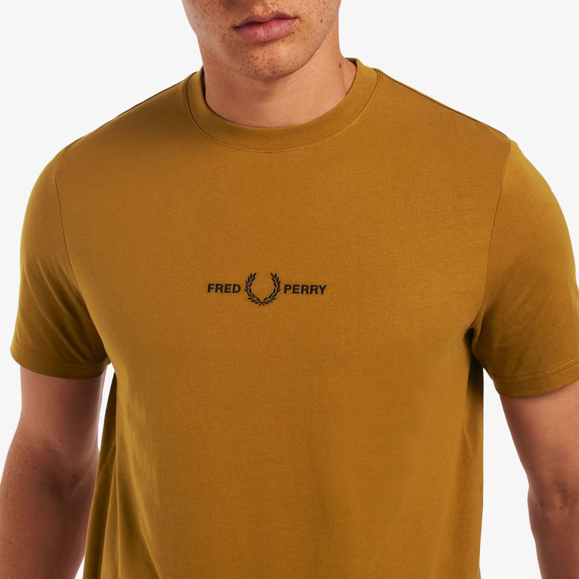 Fred Perry Embroidered T-shirt Heren