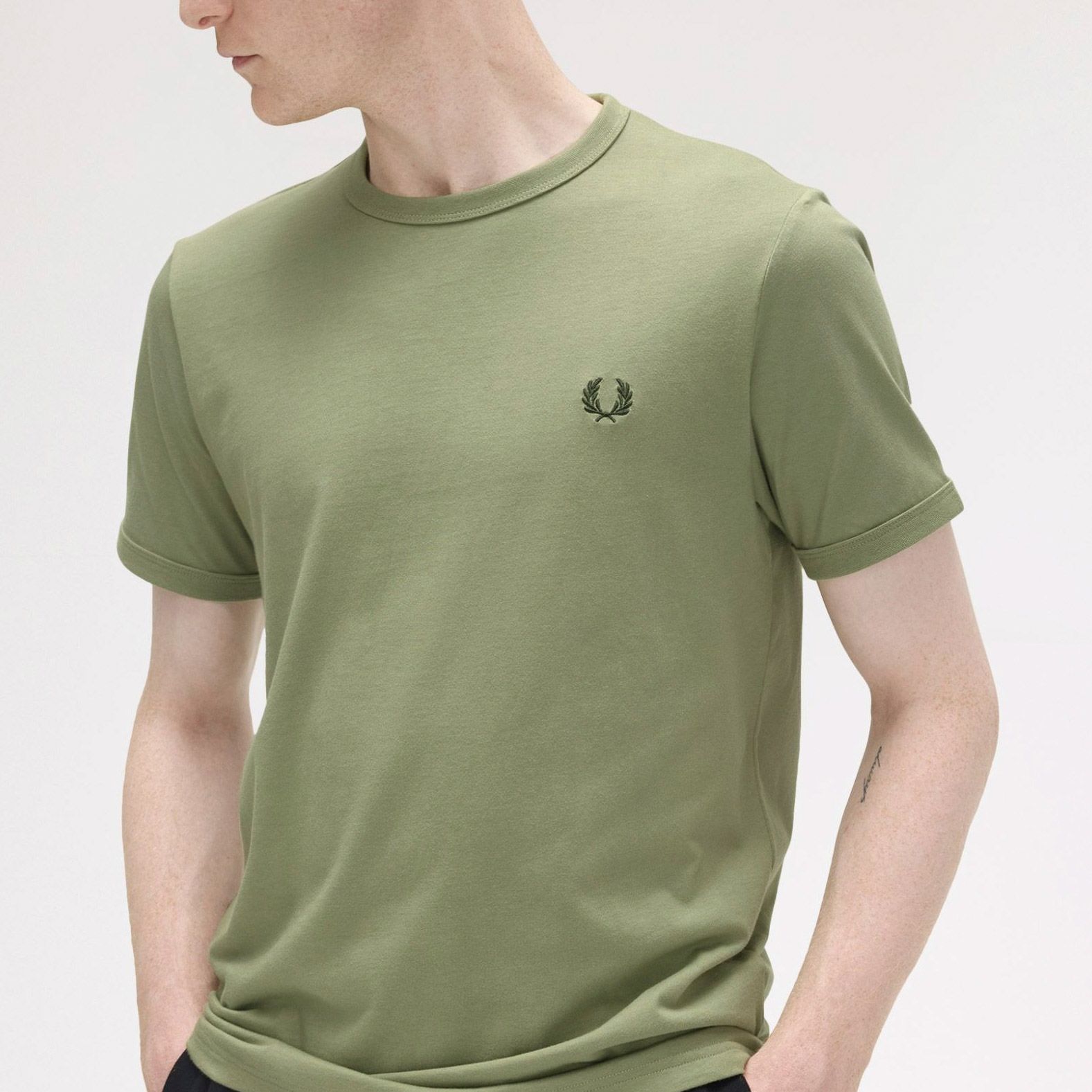 Fred Perry Ringer Shirt Heren