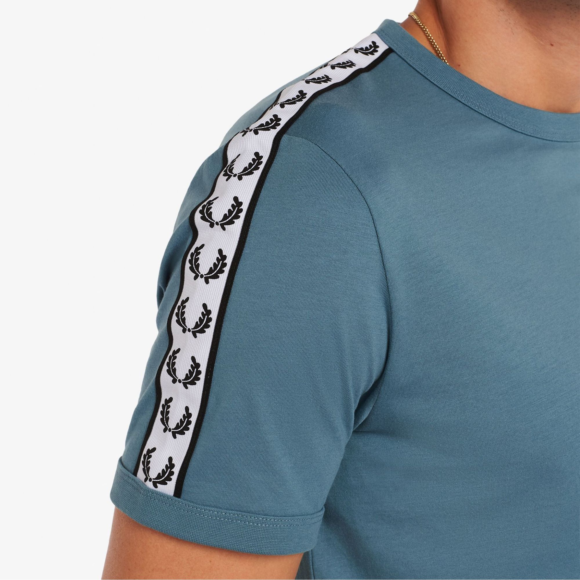 Fred Perry Taped Ringer Shirt Heren