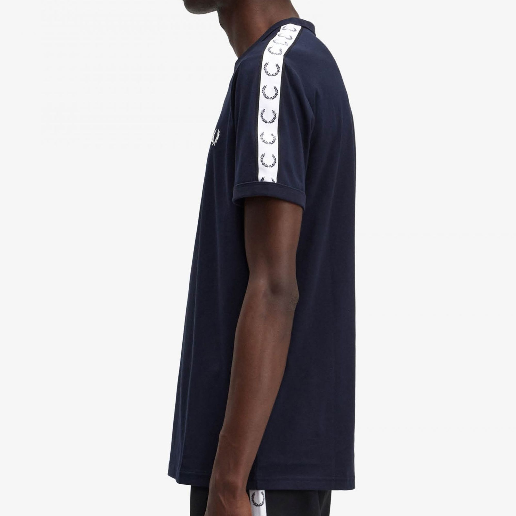 Fred Perry Taped Ringer Shirt Heren