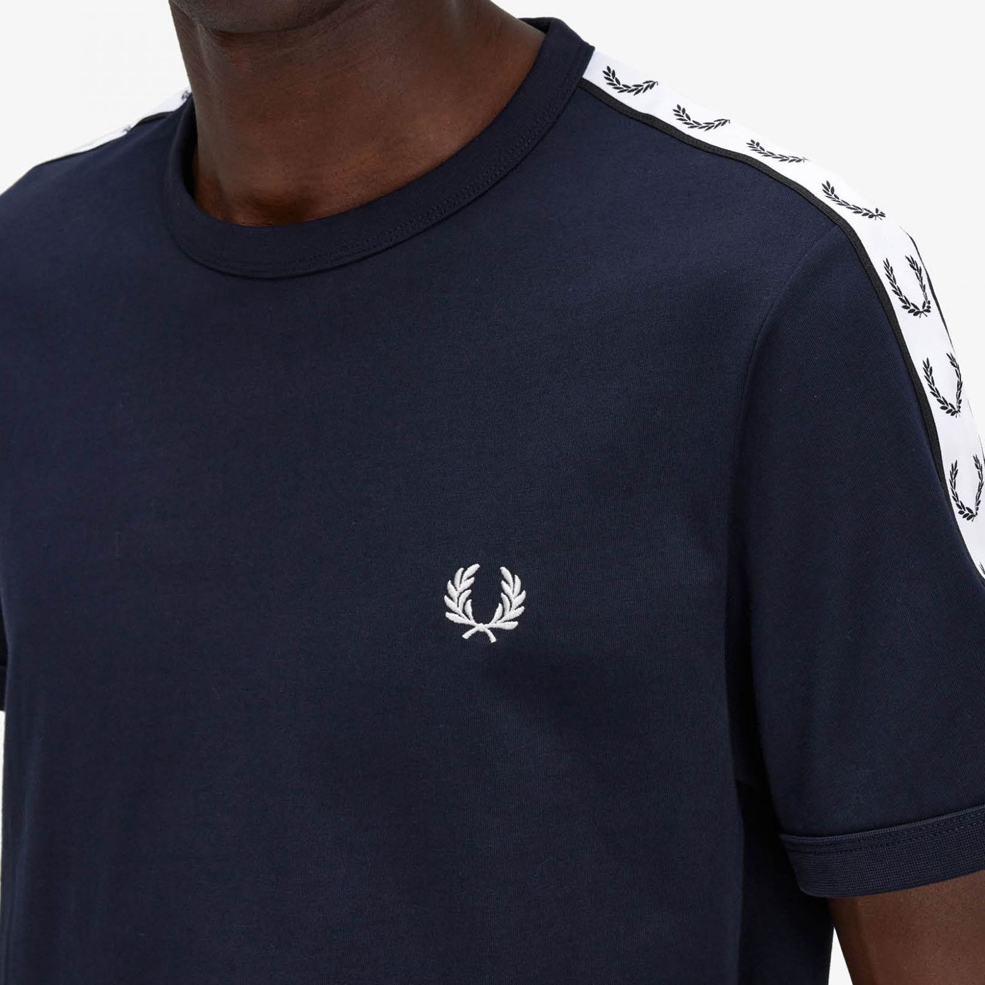 Fred Perry Taped Ringer Shirt Heren