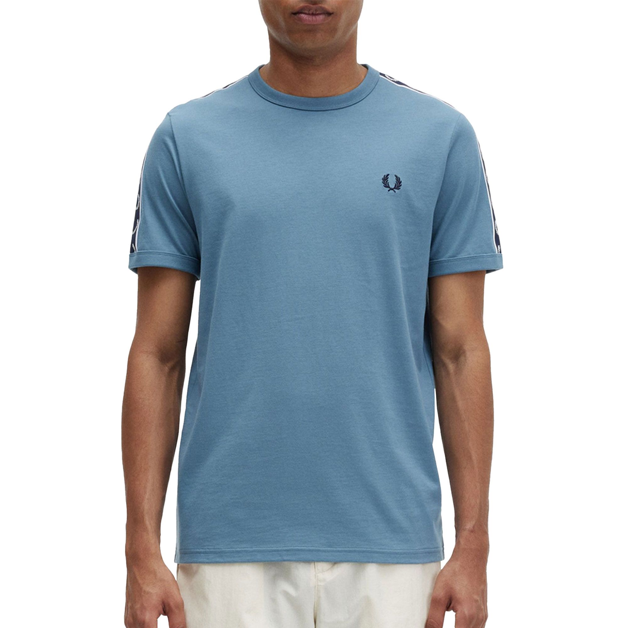 Fred Perry Contrast Tape Ringer Shirt Heren