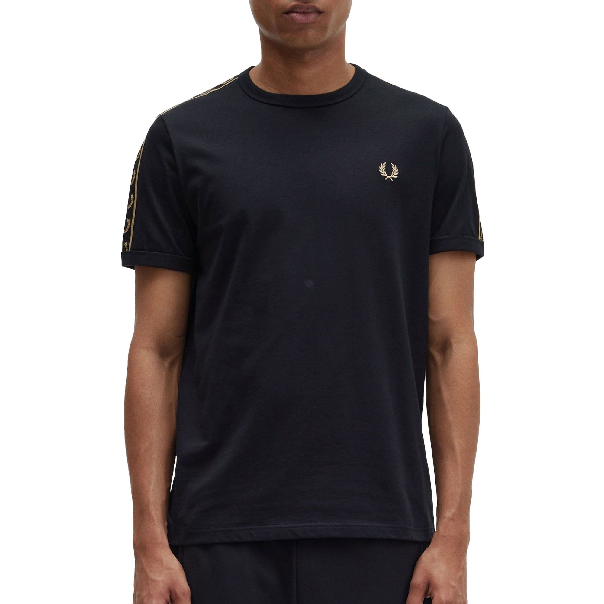 Fred Perry Contrast Tape Ringer Shirt Heren
