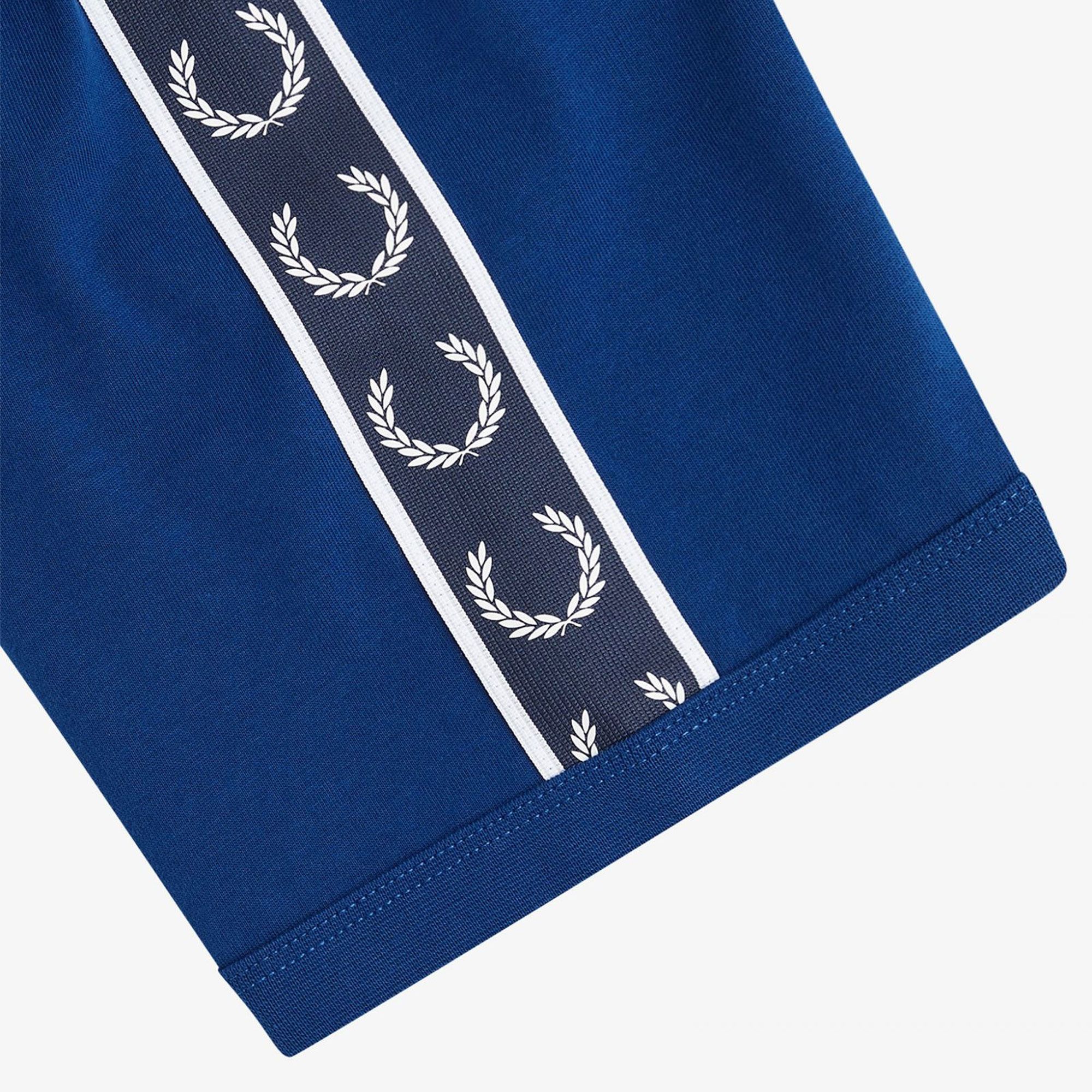 Fred Perry Contrast Tape Ringer Shirt Heren