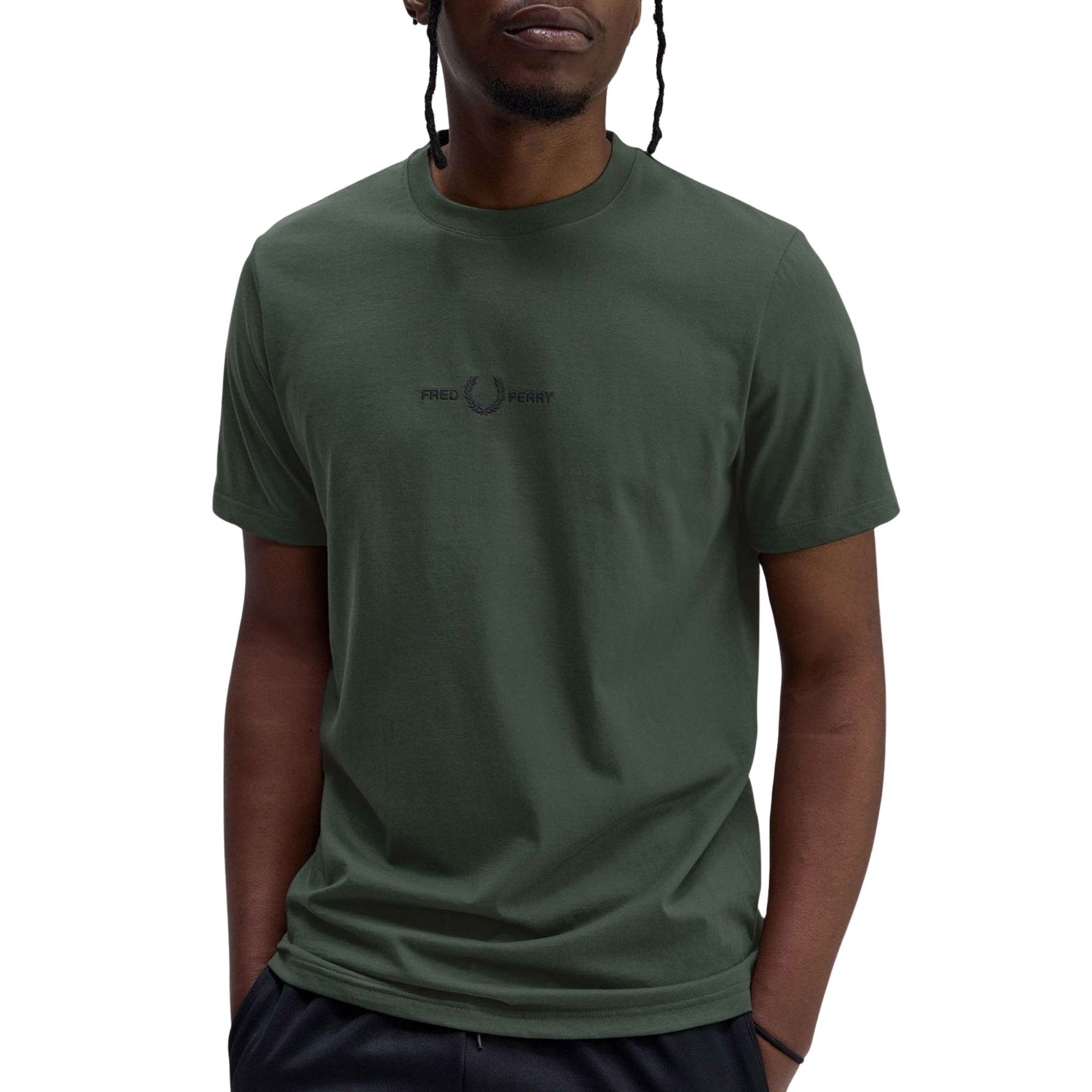 Fred Perry Embroidered Shirt Heren