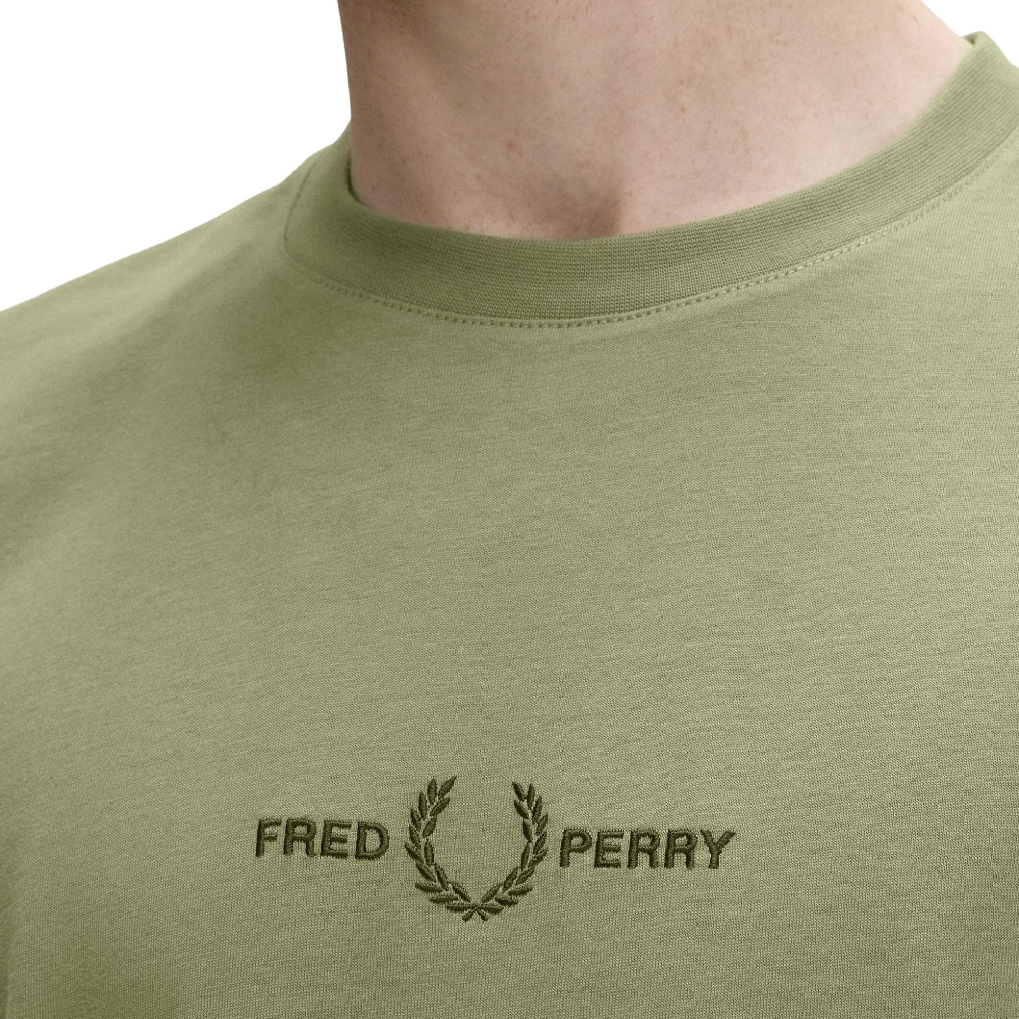 Fred Perry Embroidered Shirt Heren