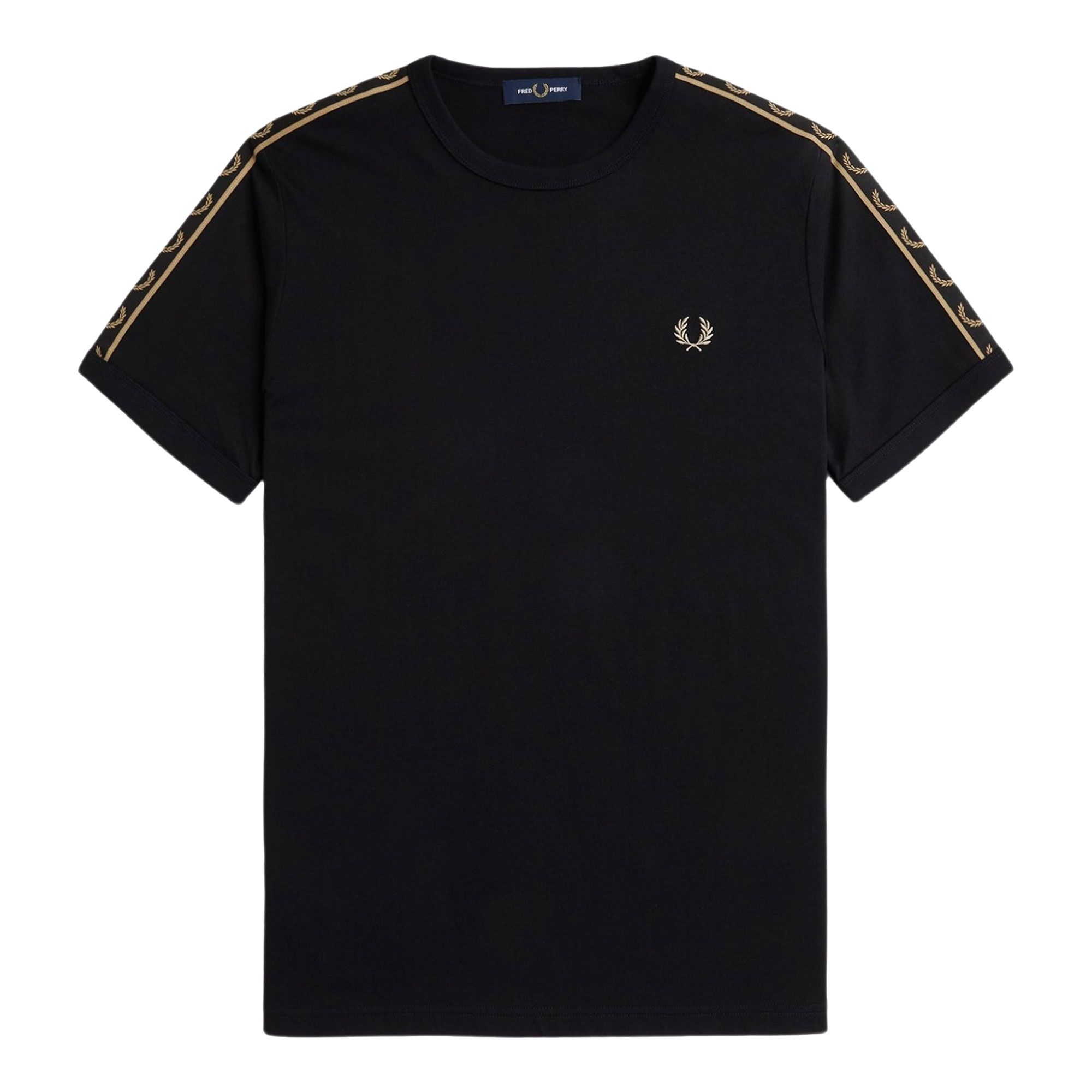 Fred Perry Contrast Tape Ringer Shirt Heren