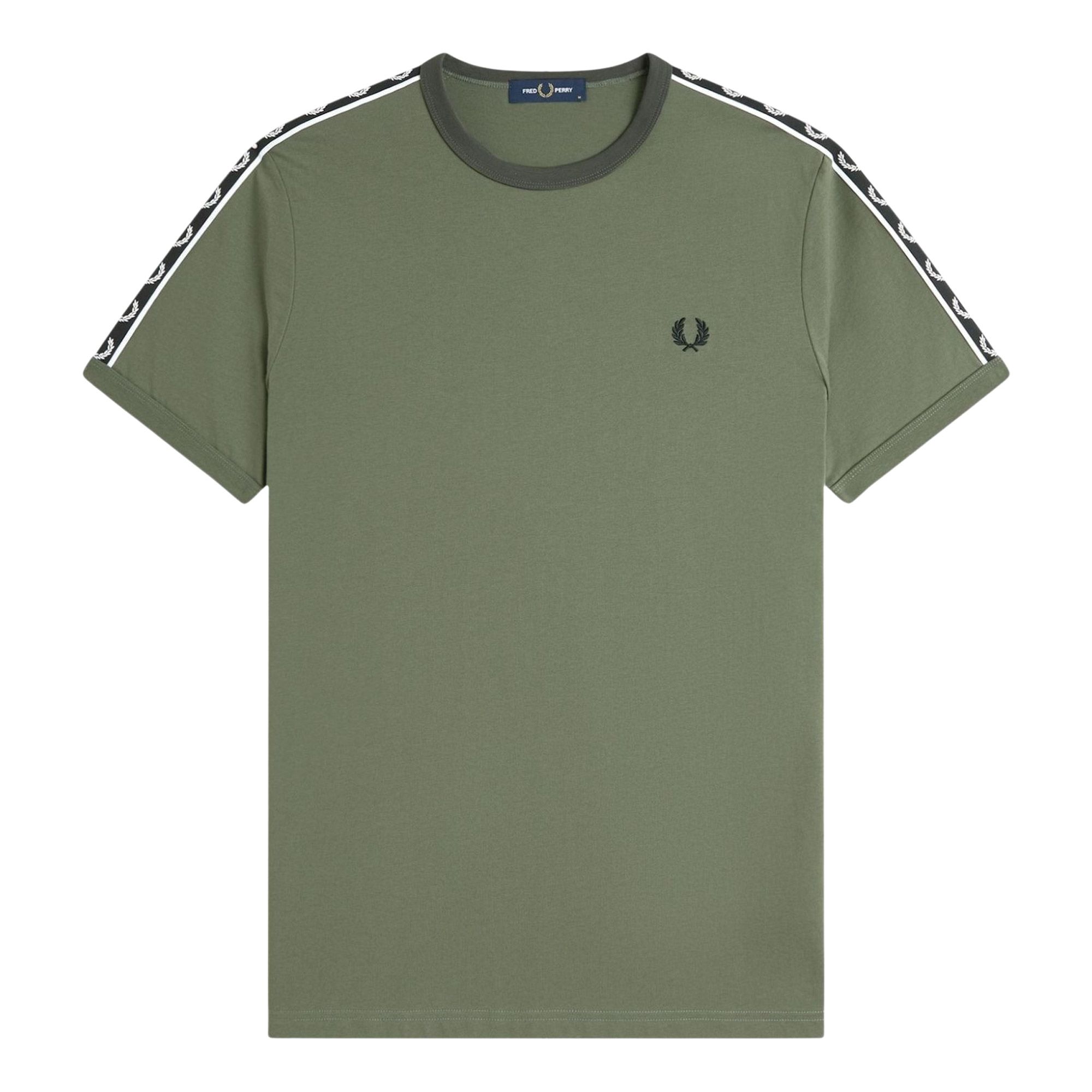 Fred Perry Contrast Tape Ringer Shirt Heren