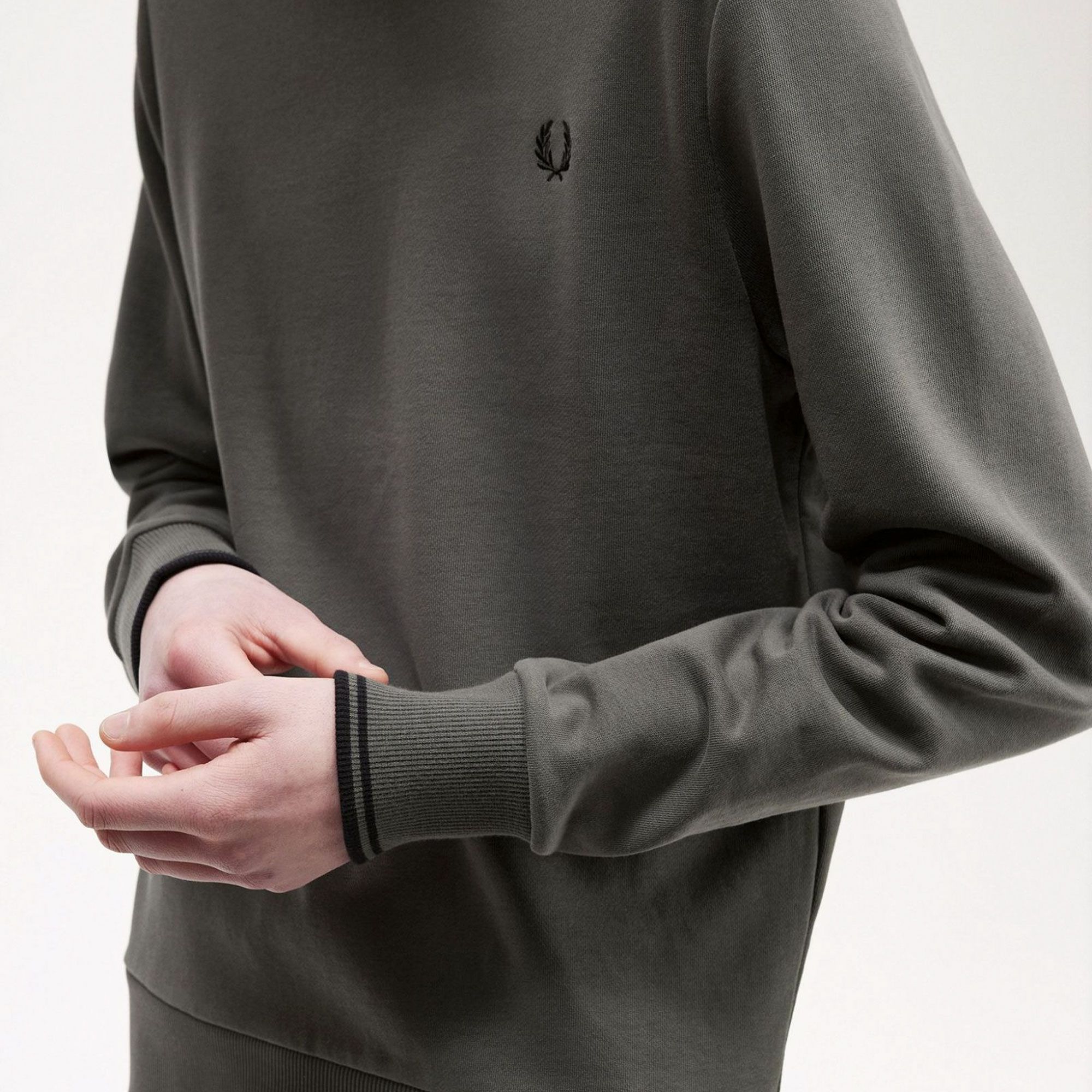 Fred Perry Crew Neck Sweater Heren