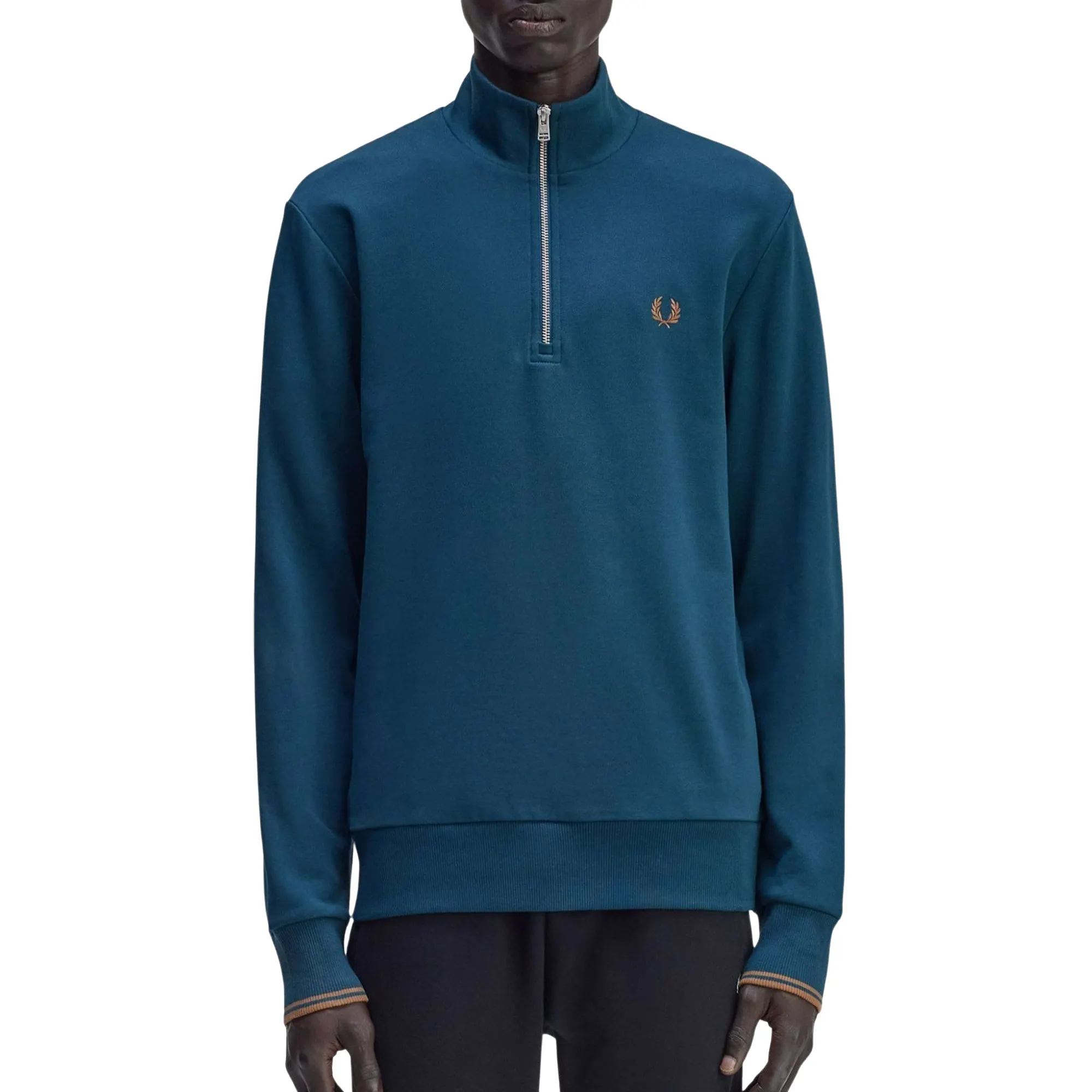 Fred Perry Half Zip Sweatshirt Heren