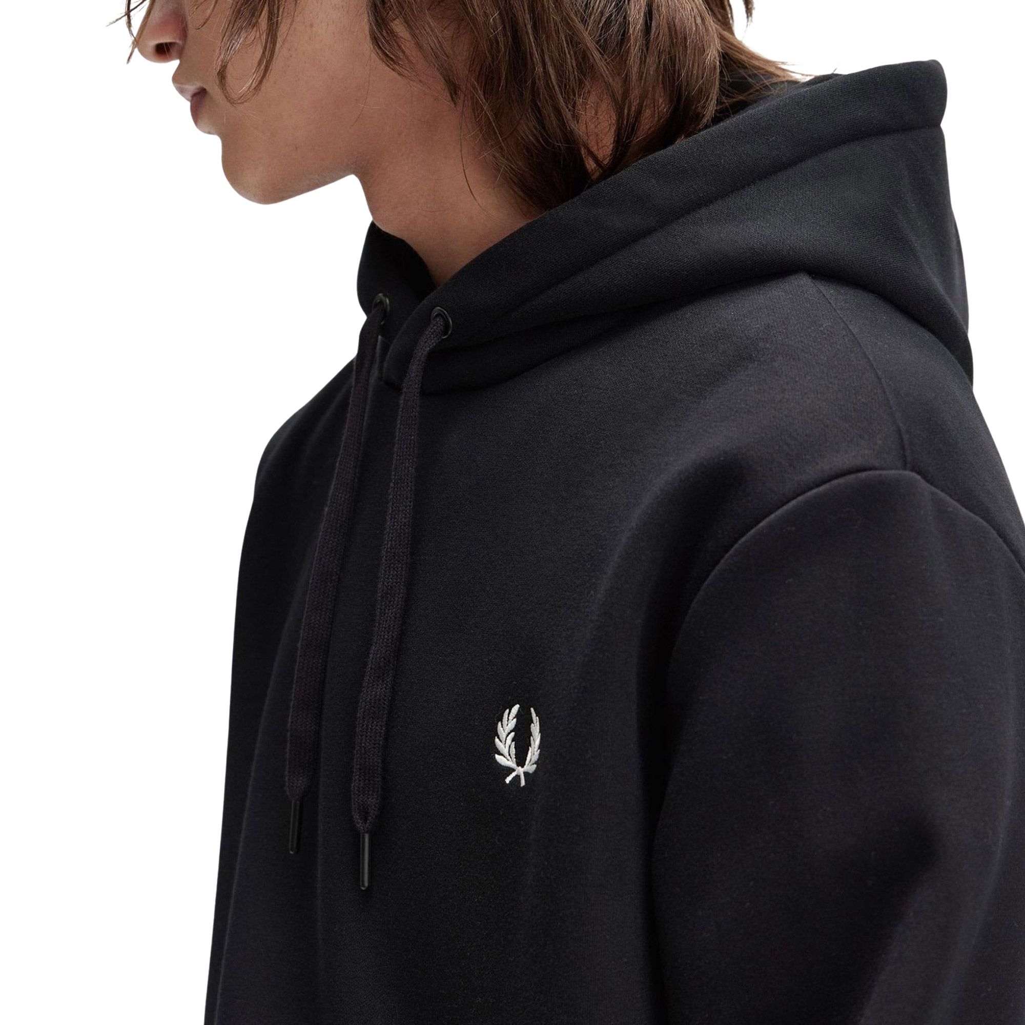 Fred Perry Bold Branding Hoodie Heren
