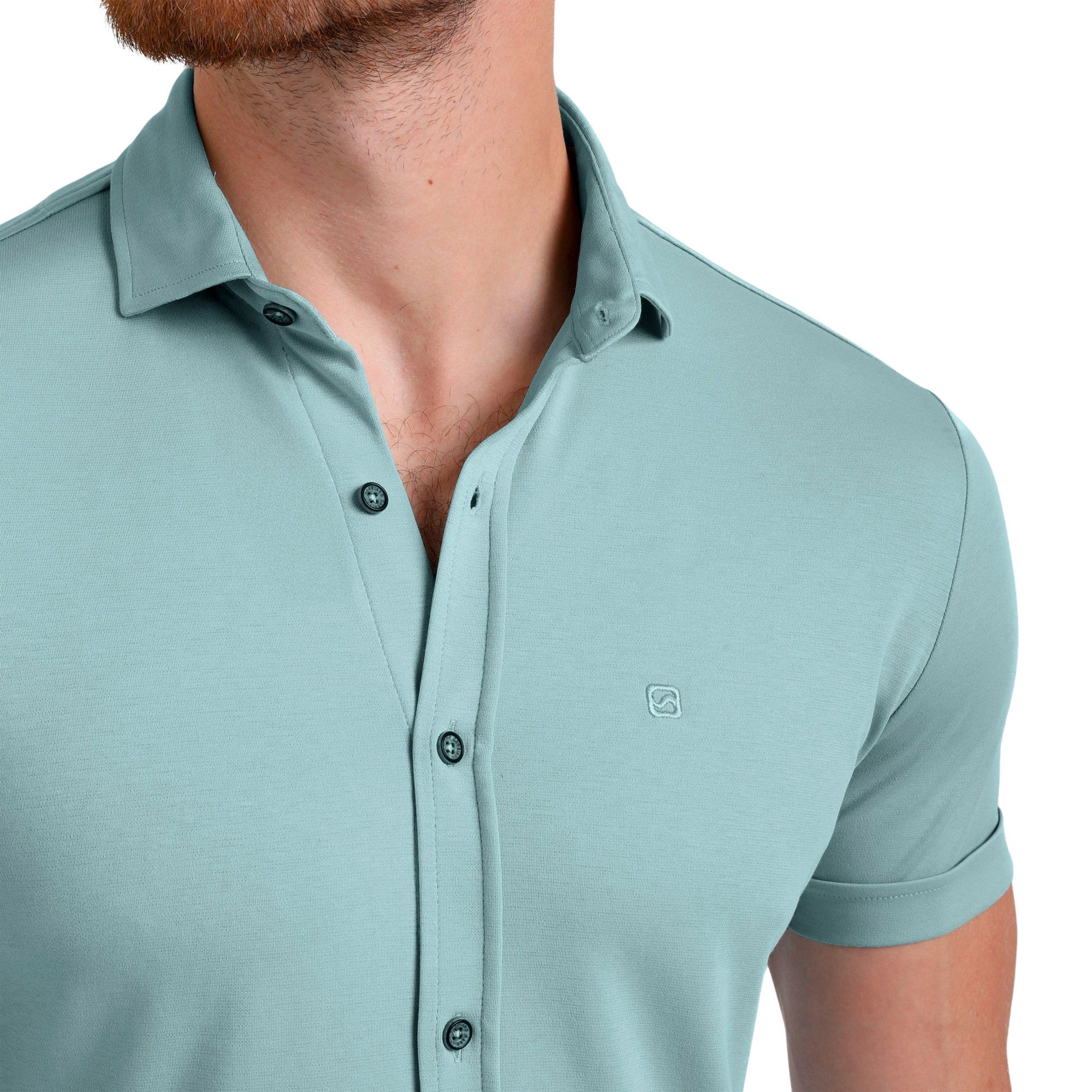 Chemise Casual Gabbiano Jersey Hommes