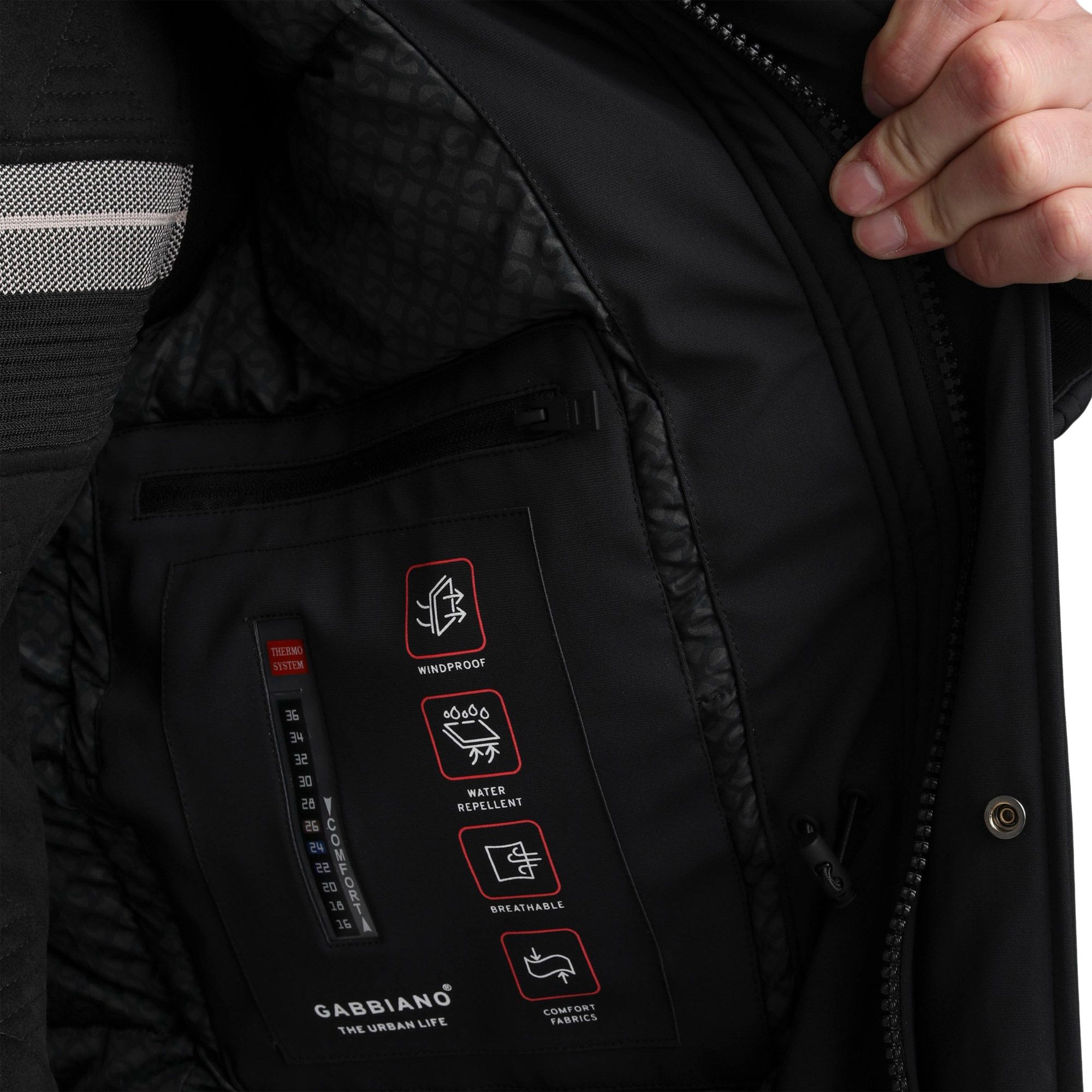 Gabbiano Technical Parka WInterjas Heren