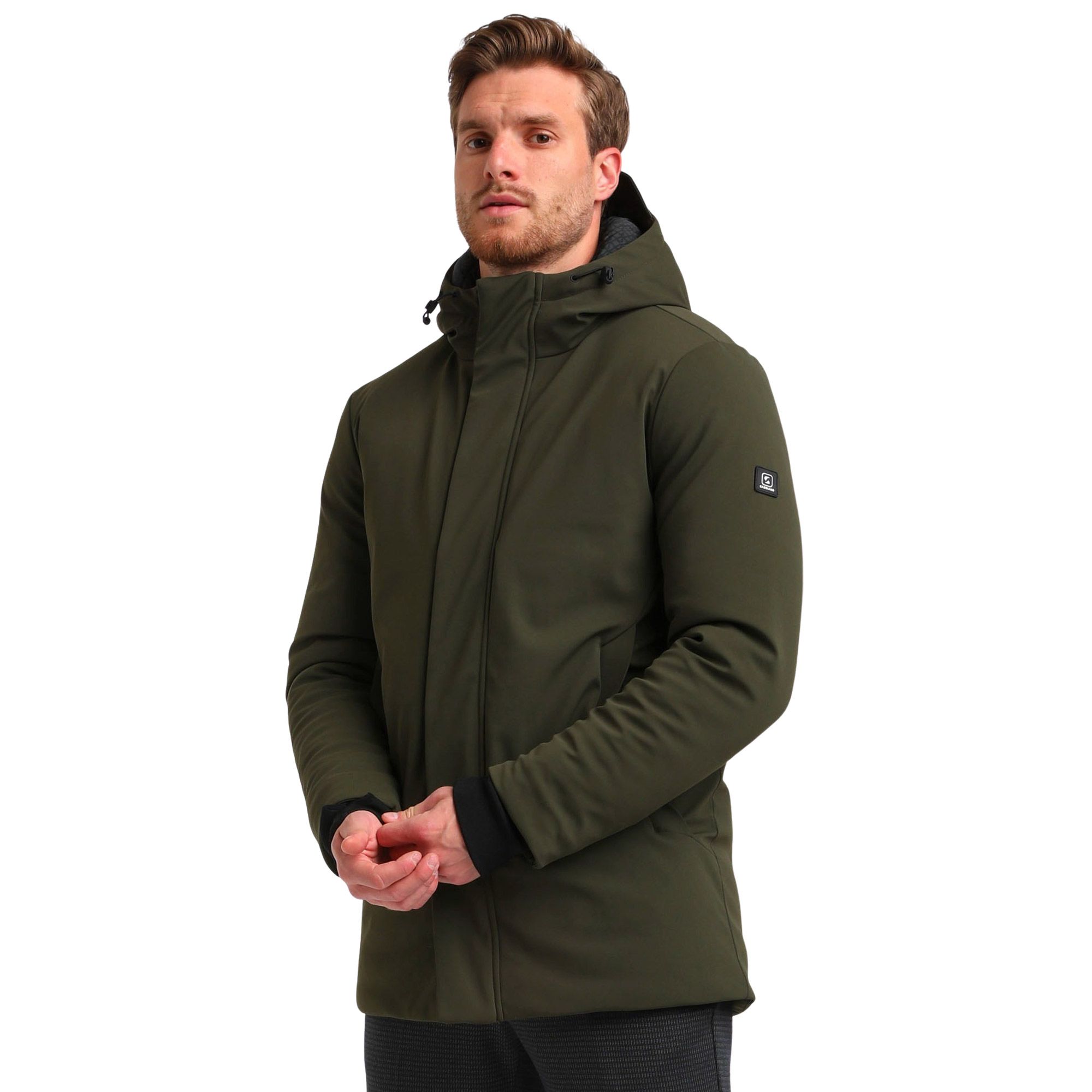 Gabbiano Minimalistic Stretch Parka Winterjas Heren