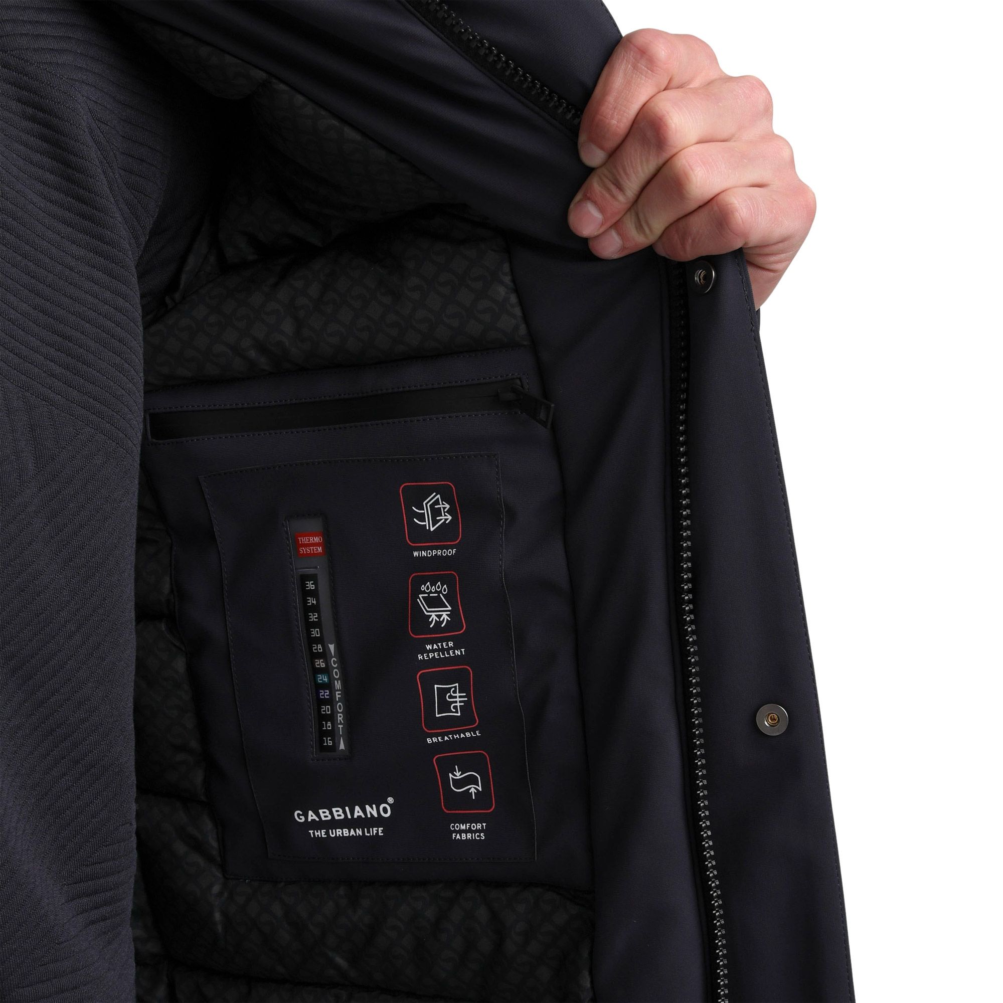 Gabbiano Parka Winterjas Heren