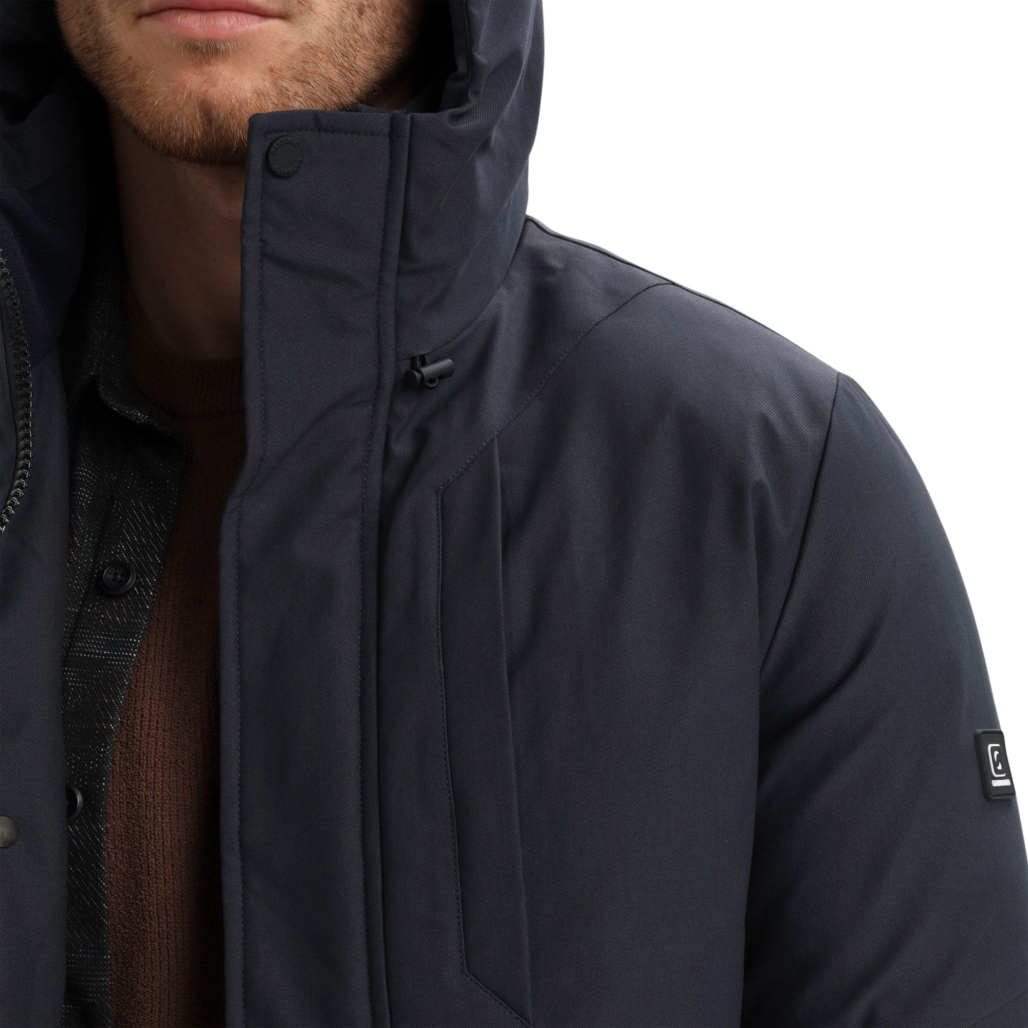 Gabbiano Long Canvas Parka Winterjas Heren