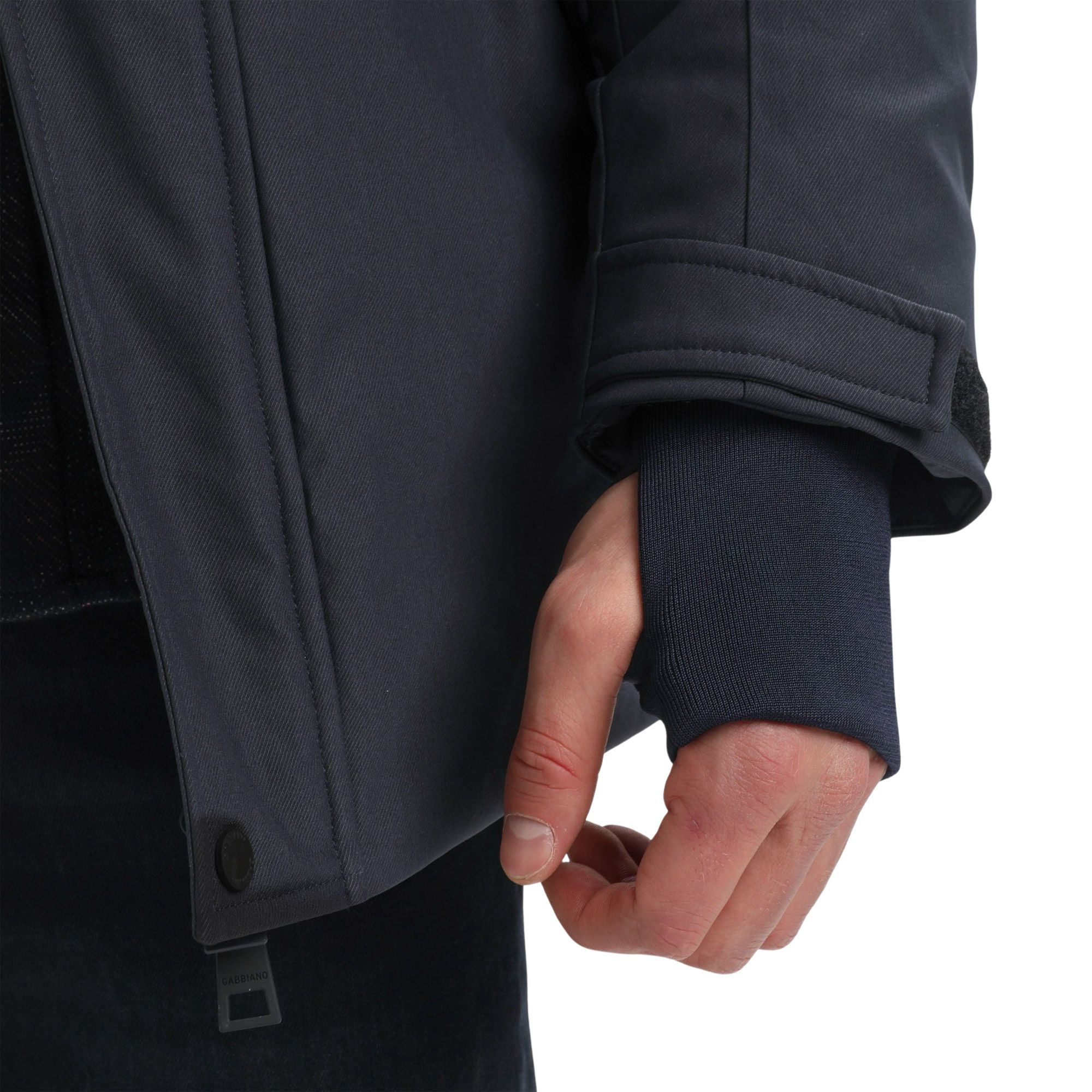 Gabbiano Long Canvas Parka Winterjas Heren