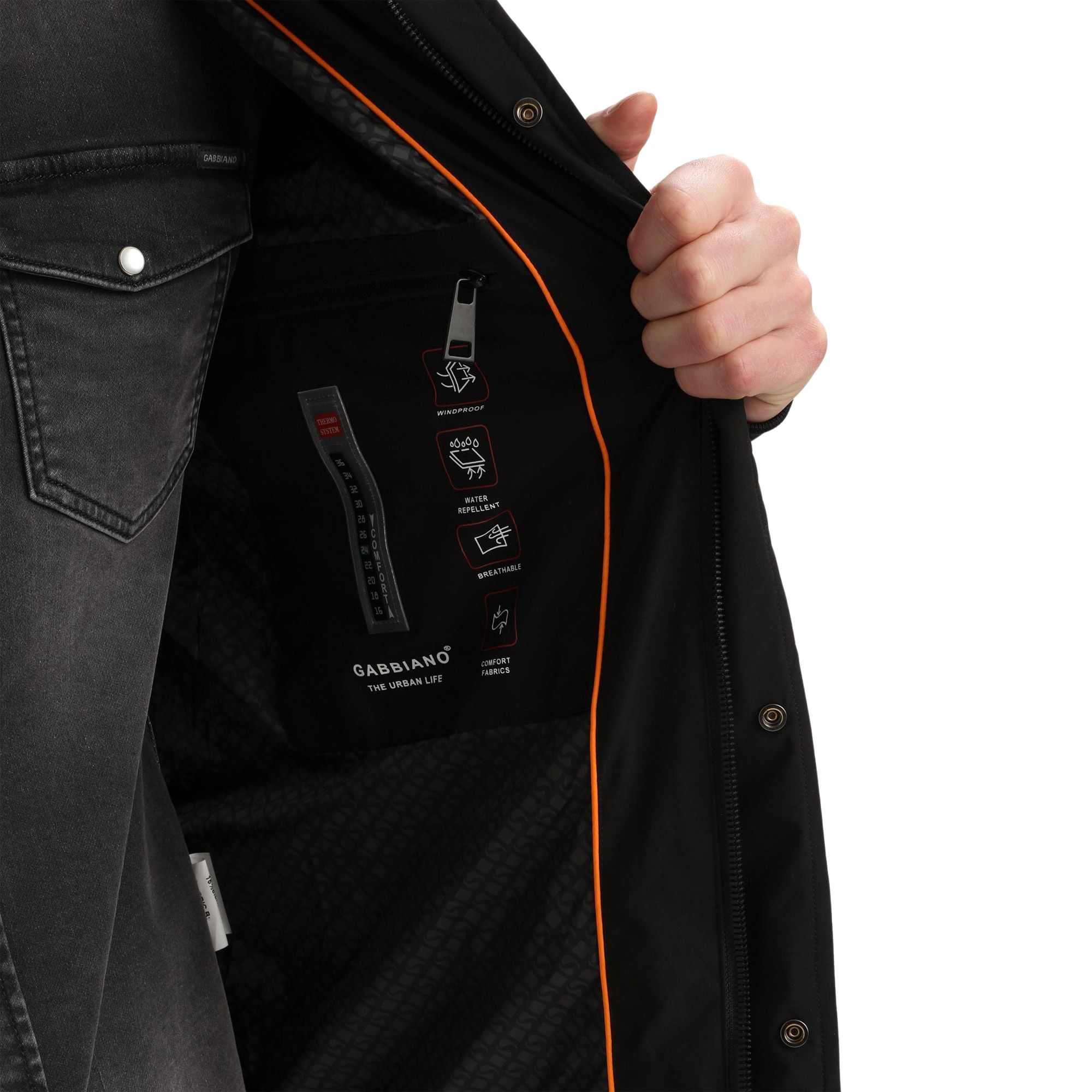 Gabbiano Short Puffer Winterjas Heren