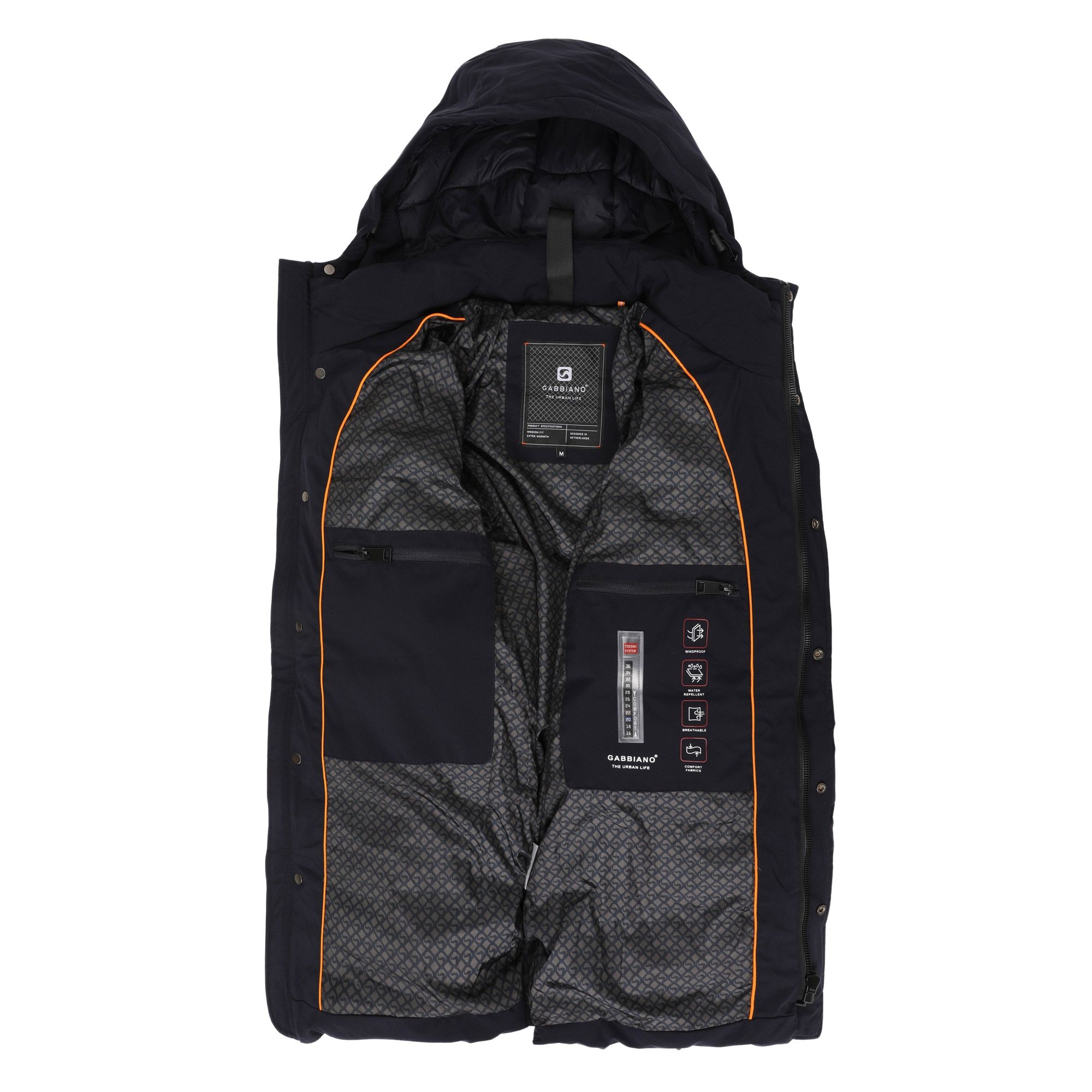Gabbiano Short Puffer Winterjas Heren