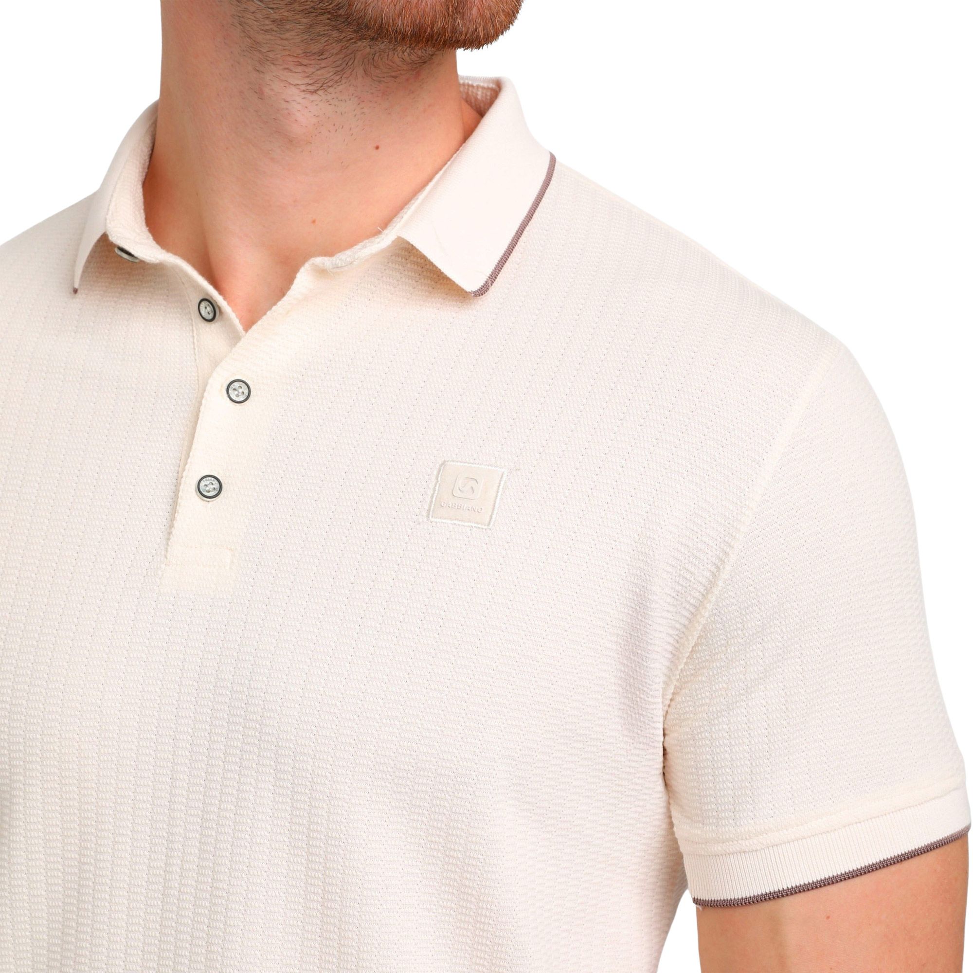 Gabbiano Jacquard Polo Heren
