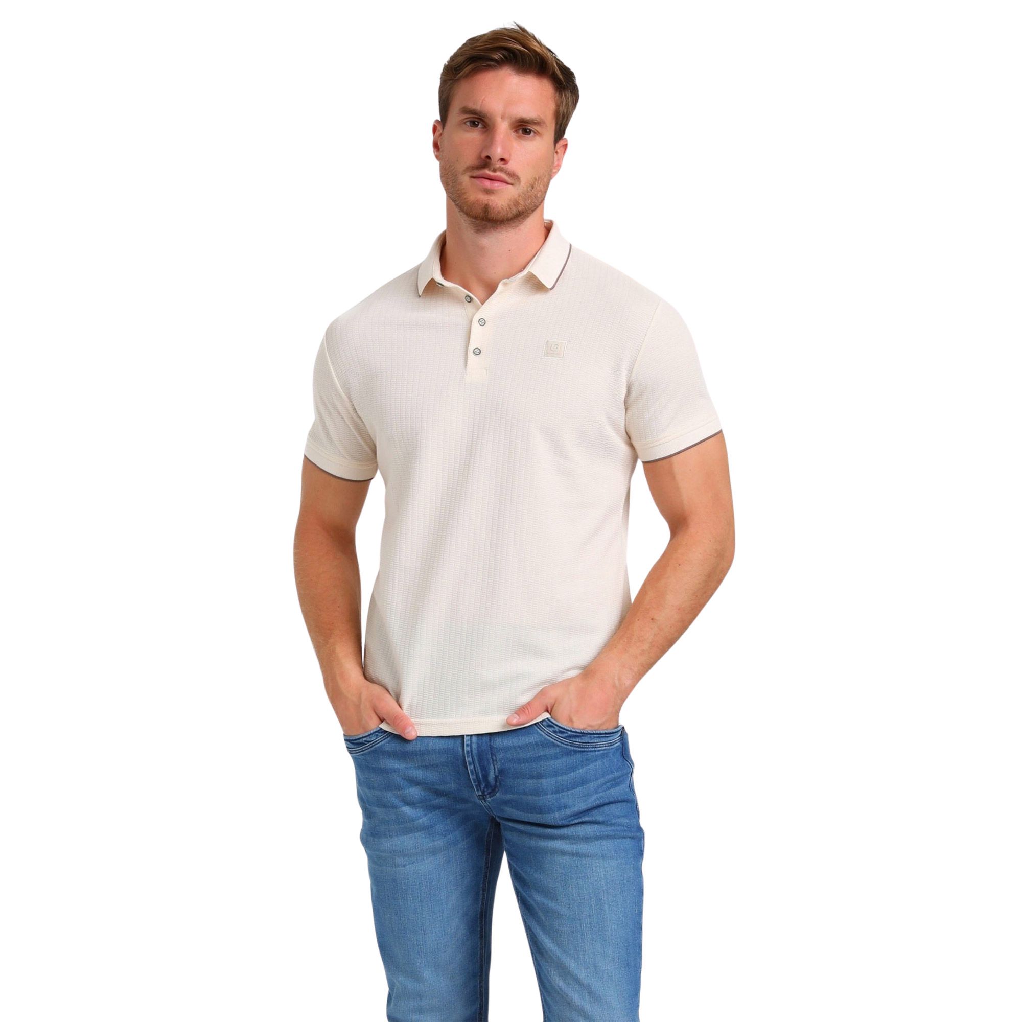 Gabbiano Jacquard Polo Heren