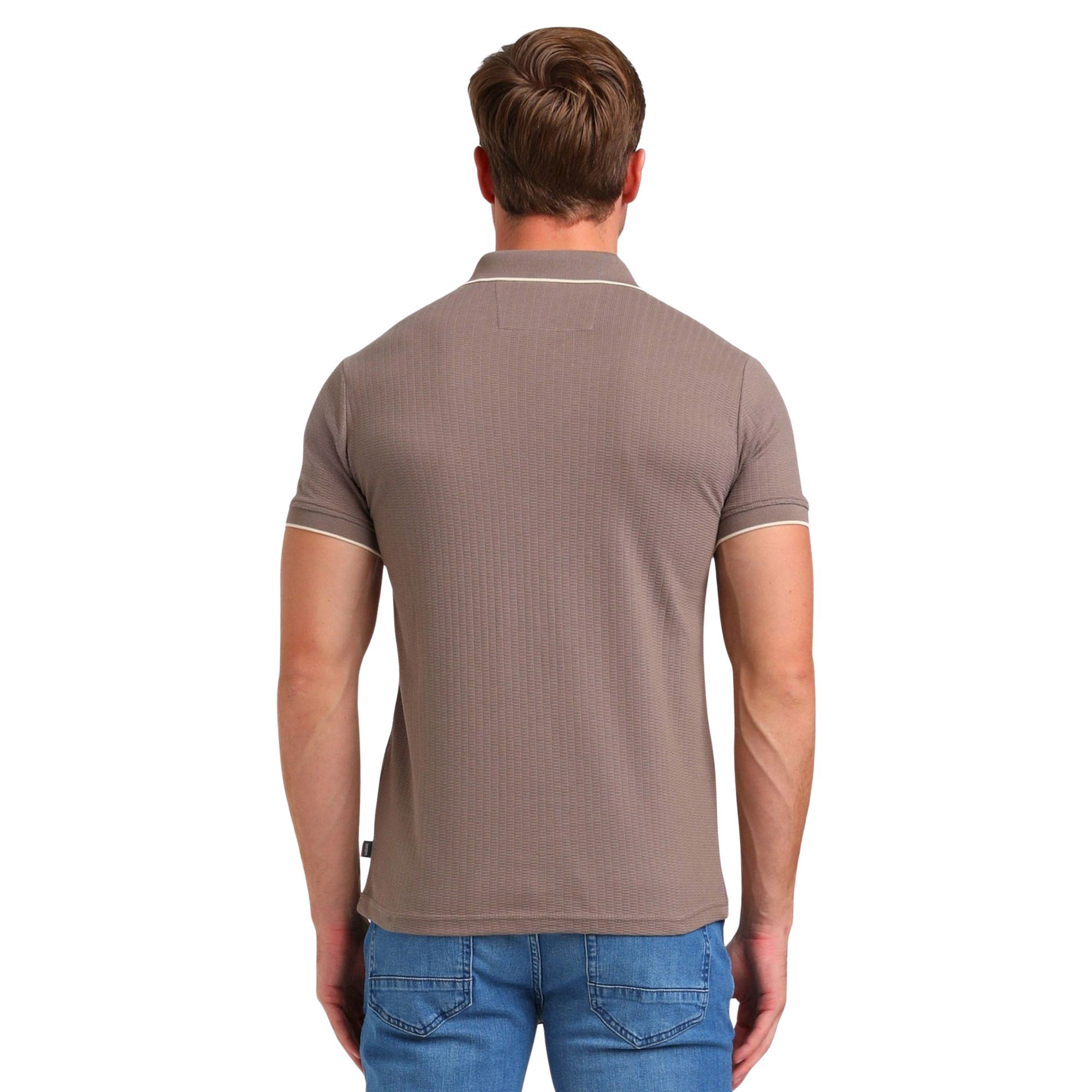 Gabbiano Jacquard Polo Heren