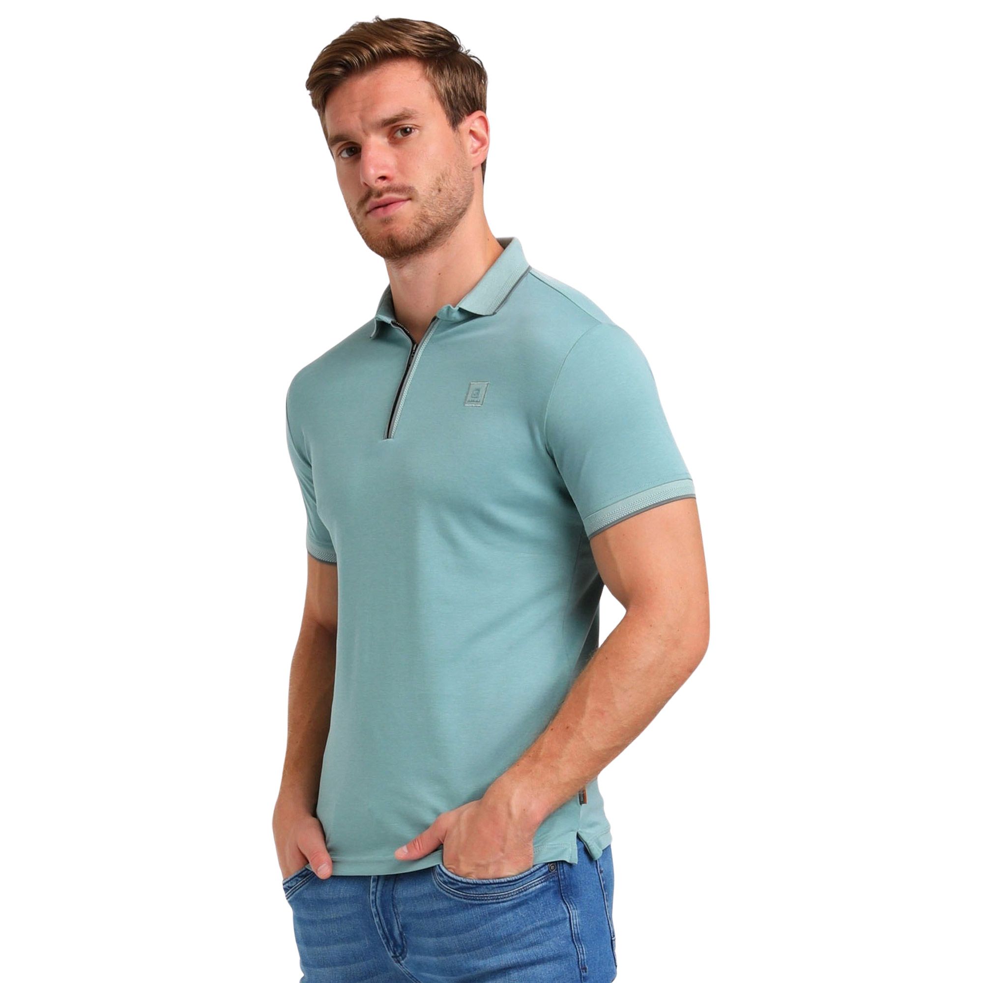 Gabbiano Premium Zipper Polo Heren