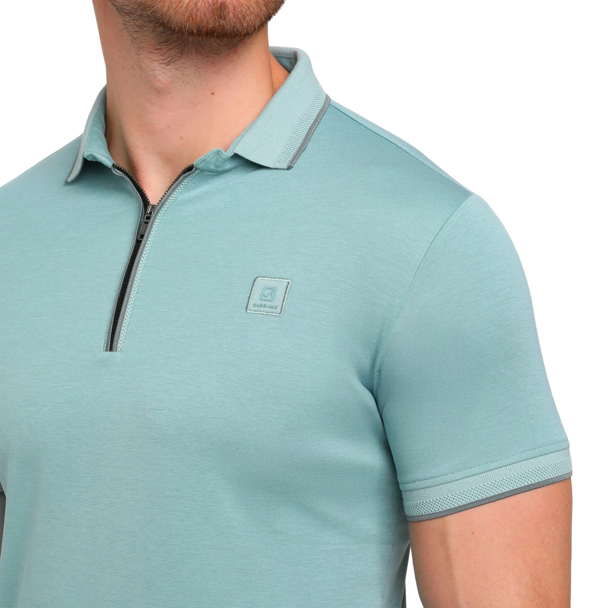 Gabbiano Premium Zipper Polo Heren