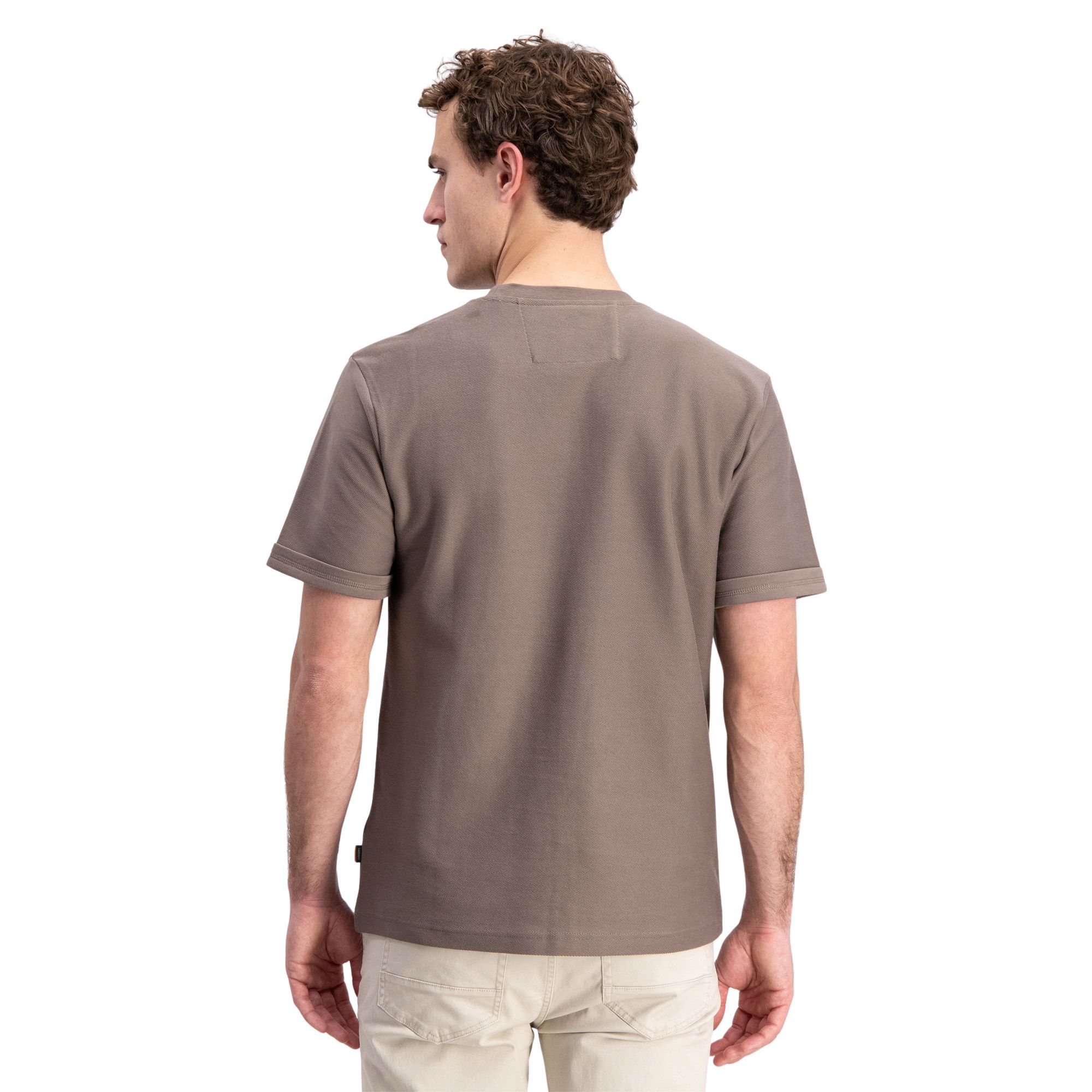 Gabbiano Jacquard Front Logo Shirt Heren