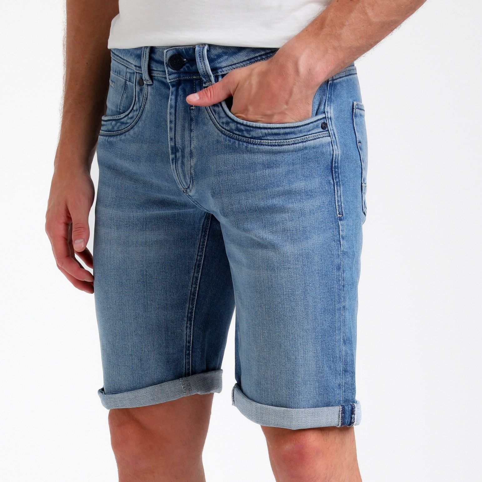 Gabbiano Denim Short Heren