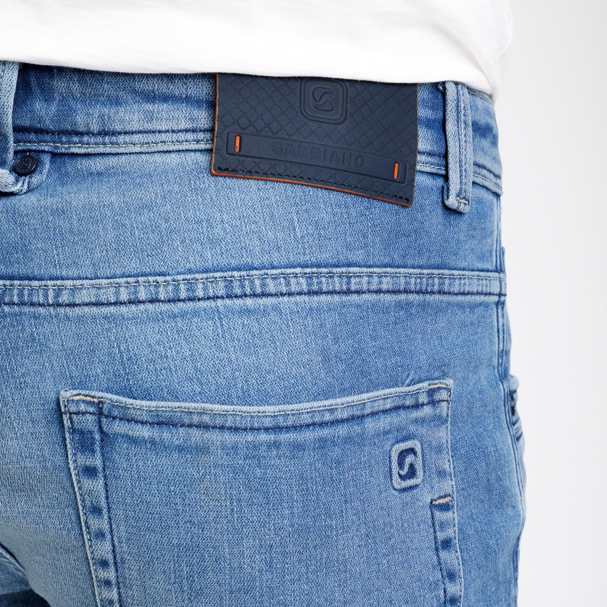 Gabbiano Denim Short Heren