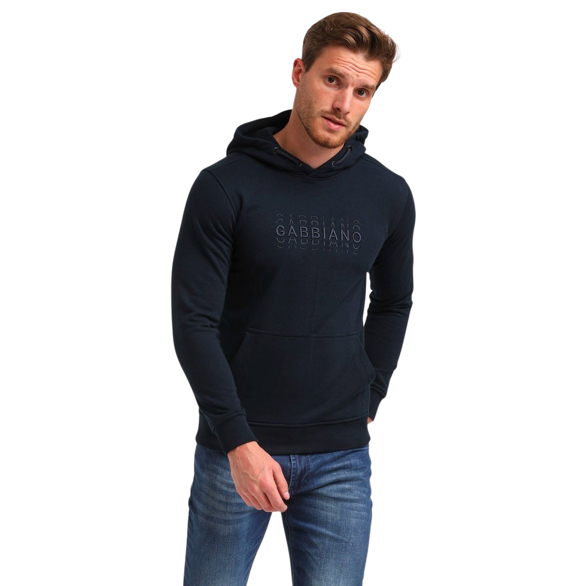 Gabbiano 3D Embroidery Hoodie Men | Plutosport