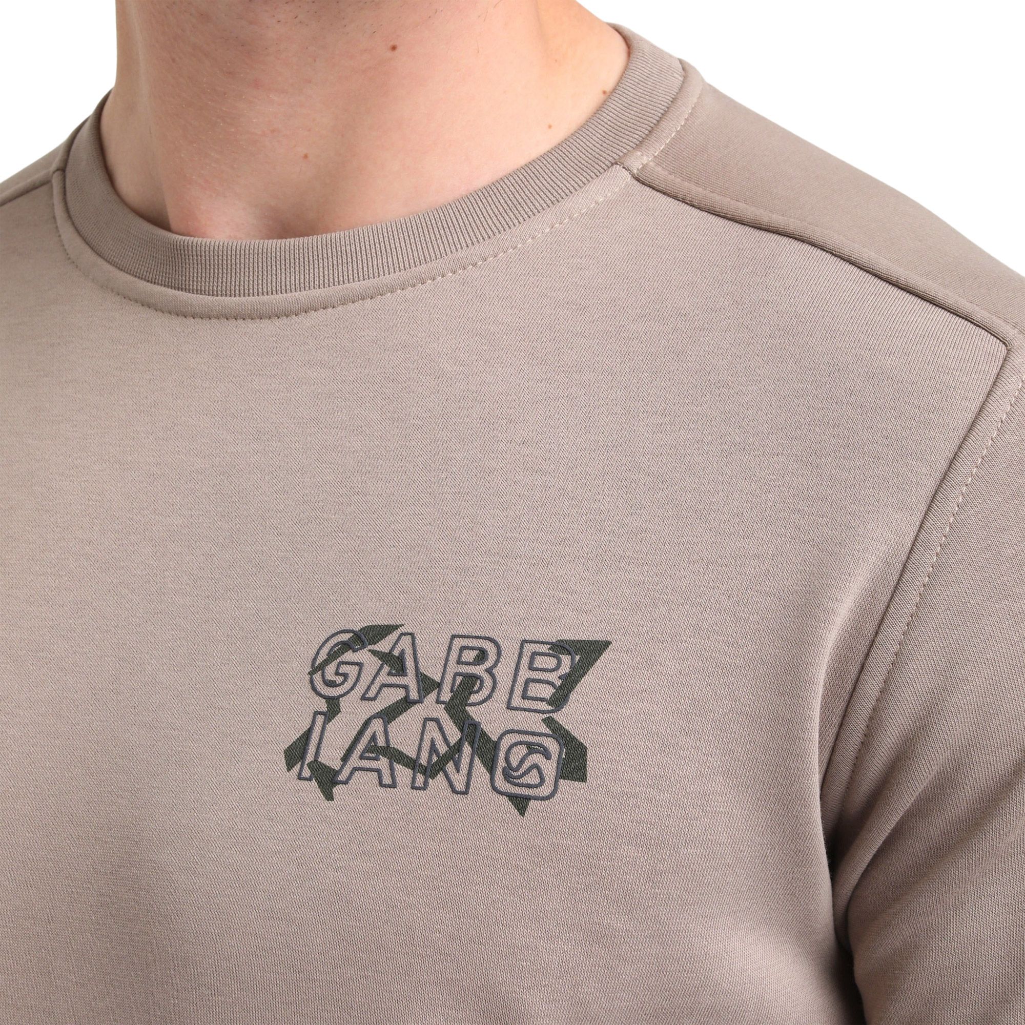 Gabbiano Backprint Sweater Heren