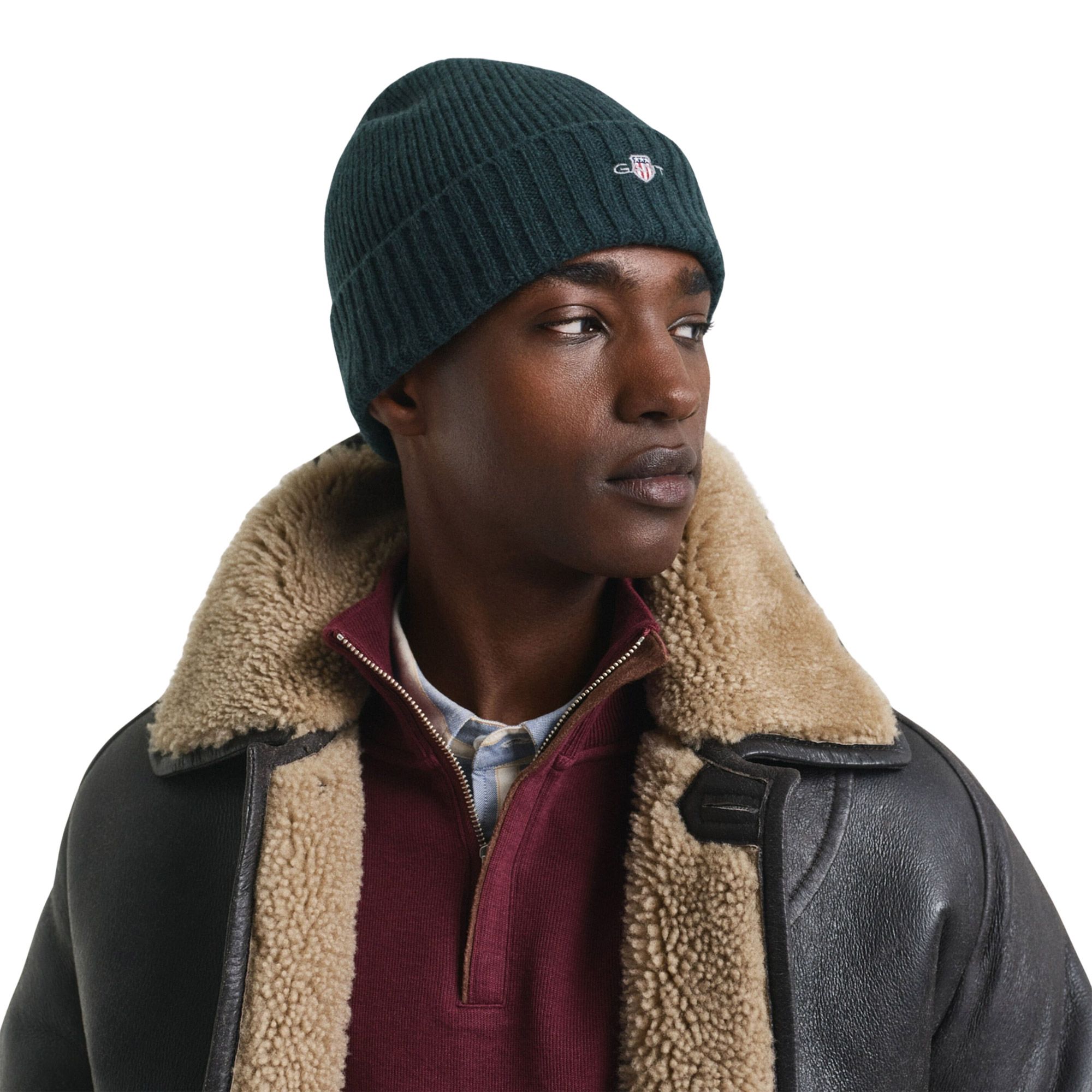Gant Shield Wool Beanie Senior