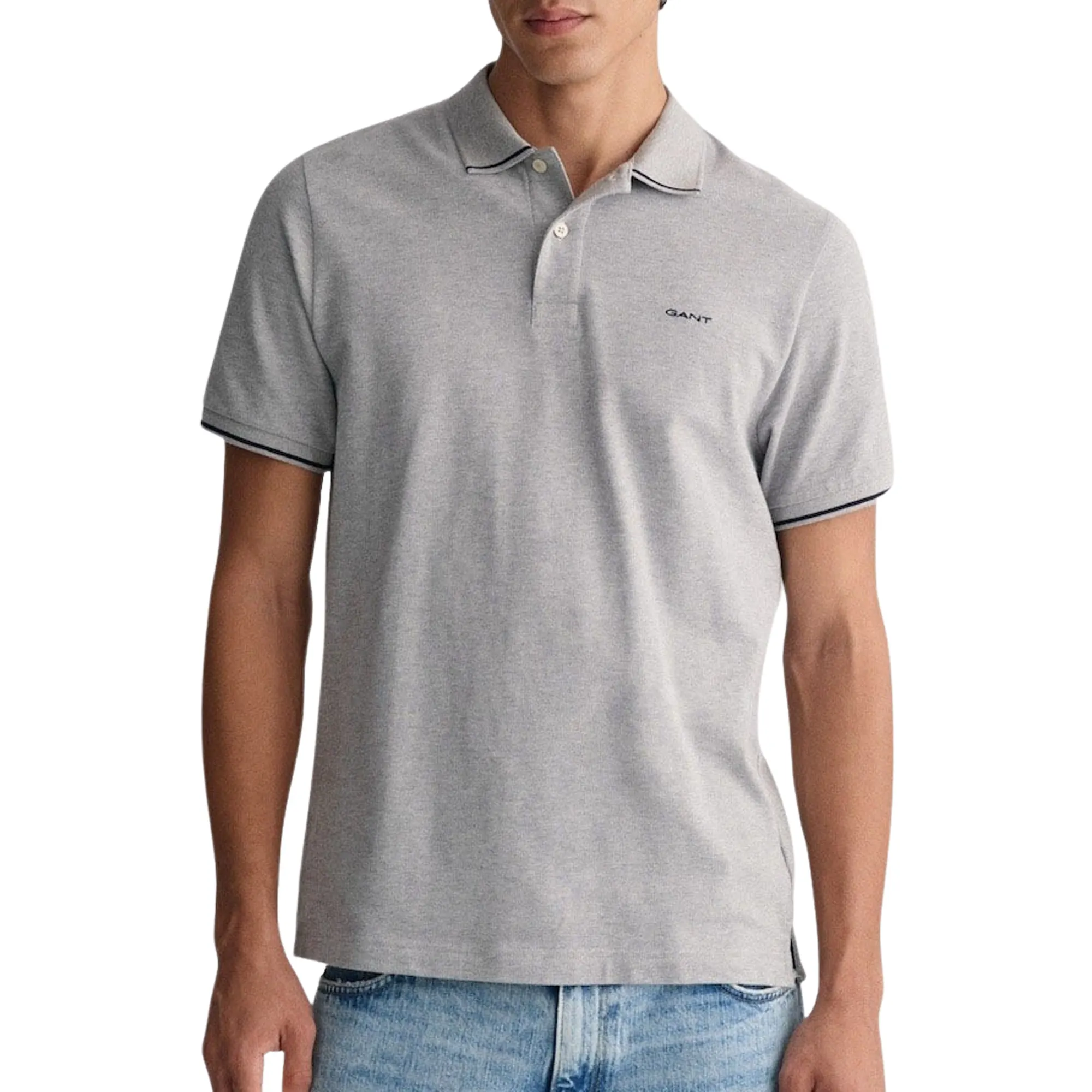 Gant Tipping SS Pique Rugger Polo Heren
